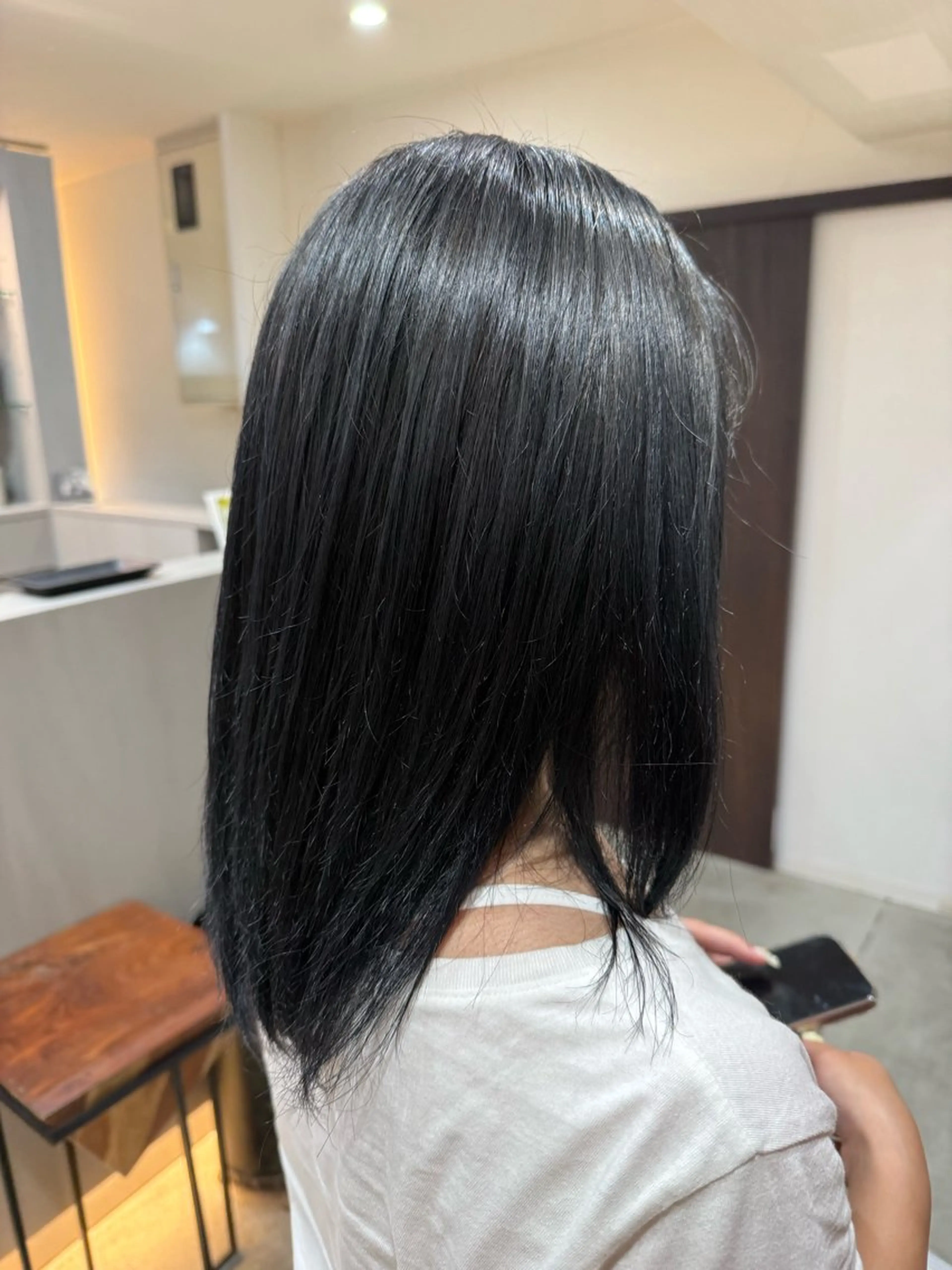 ミディアム ヘアカラー カ ズ サ ✴︎のヘアスタイル