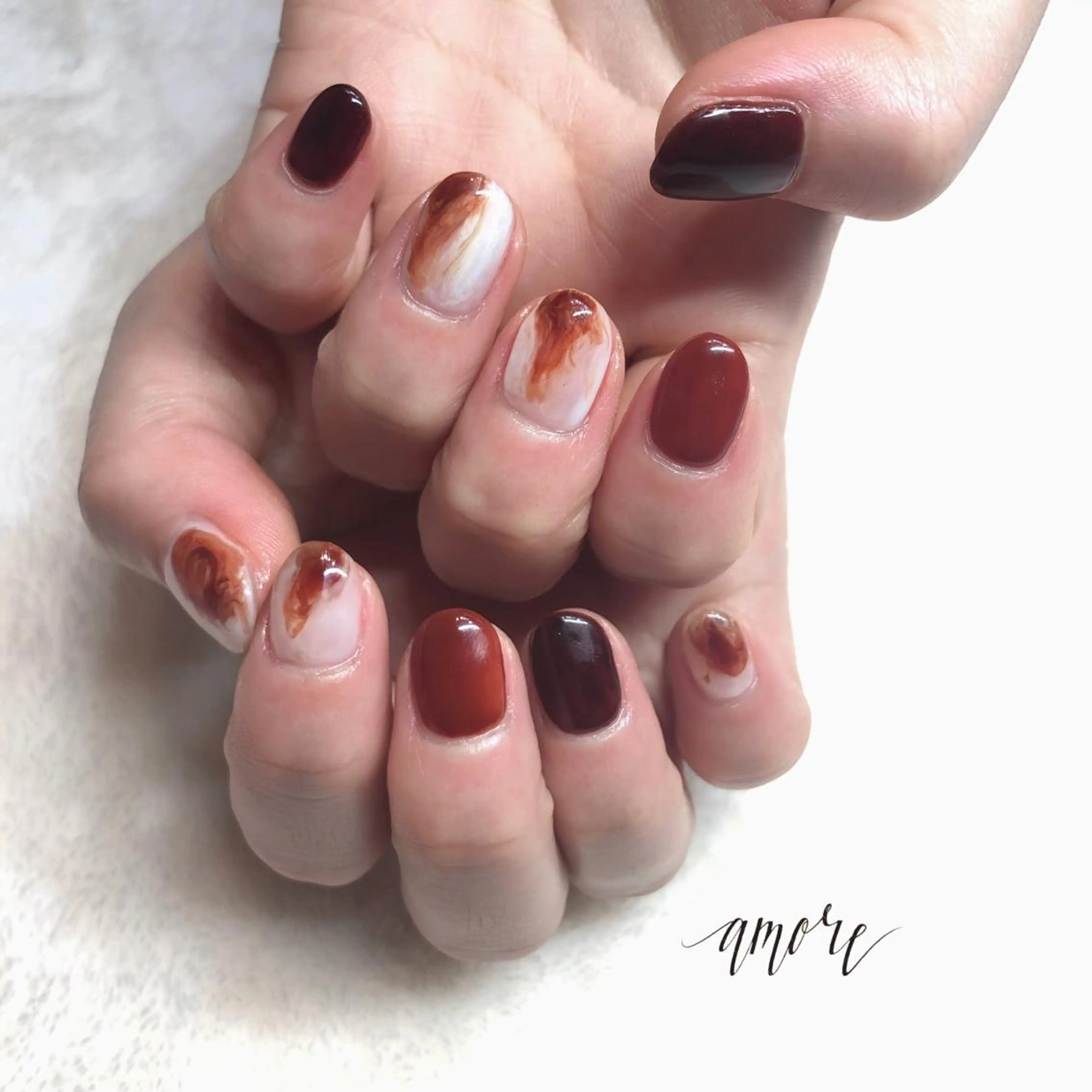 ネイル ジェルネイル ニュアンスネイル You kyehwaのネイルデザイン