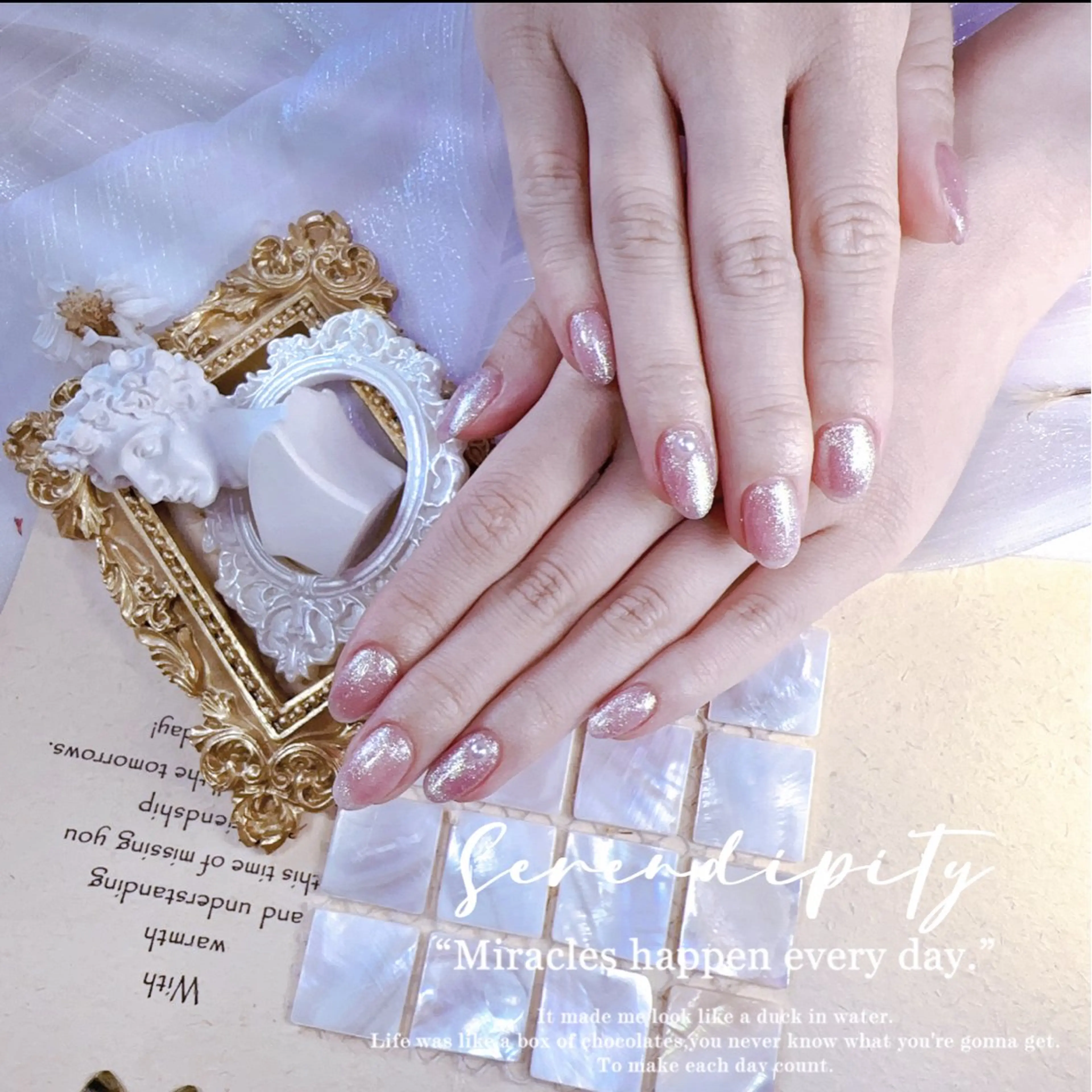 ネイル ワンカラーネイル 中山 美月のネイルデザイン