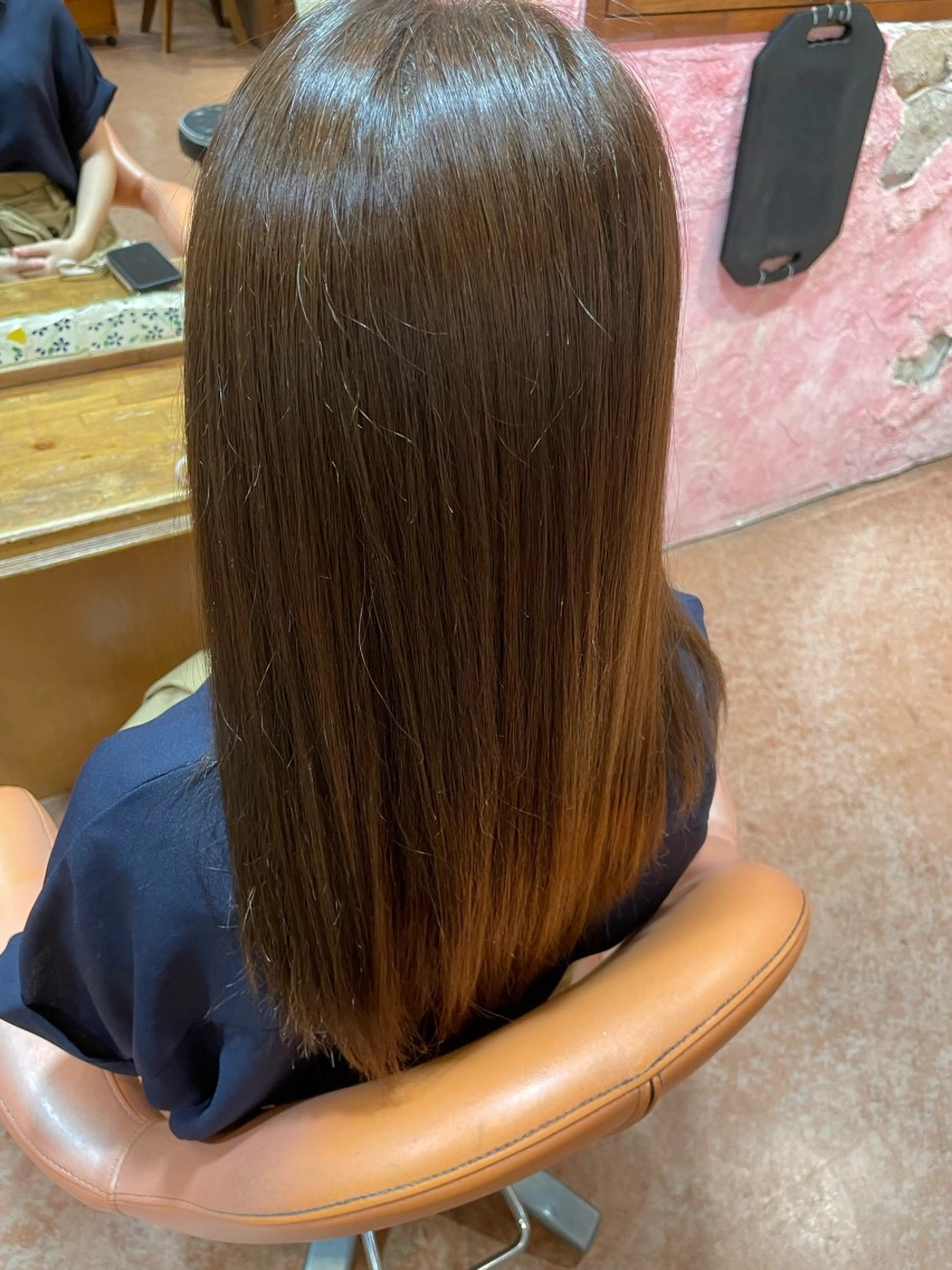 カラー アッシュ 在原 和佳のヘアスタイル