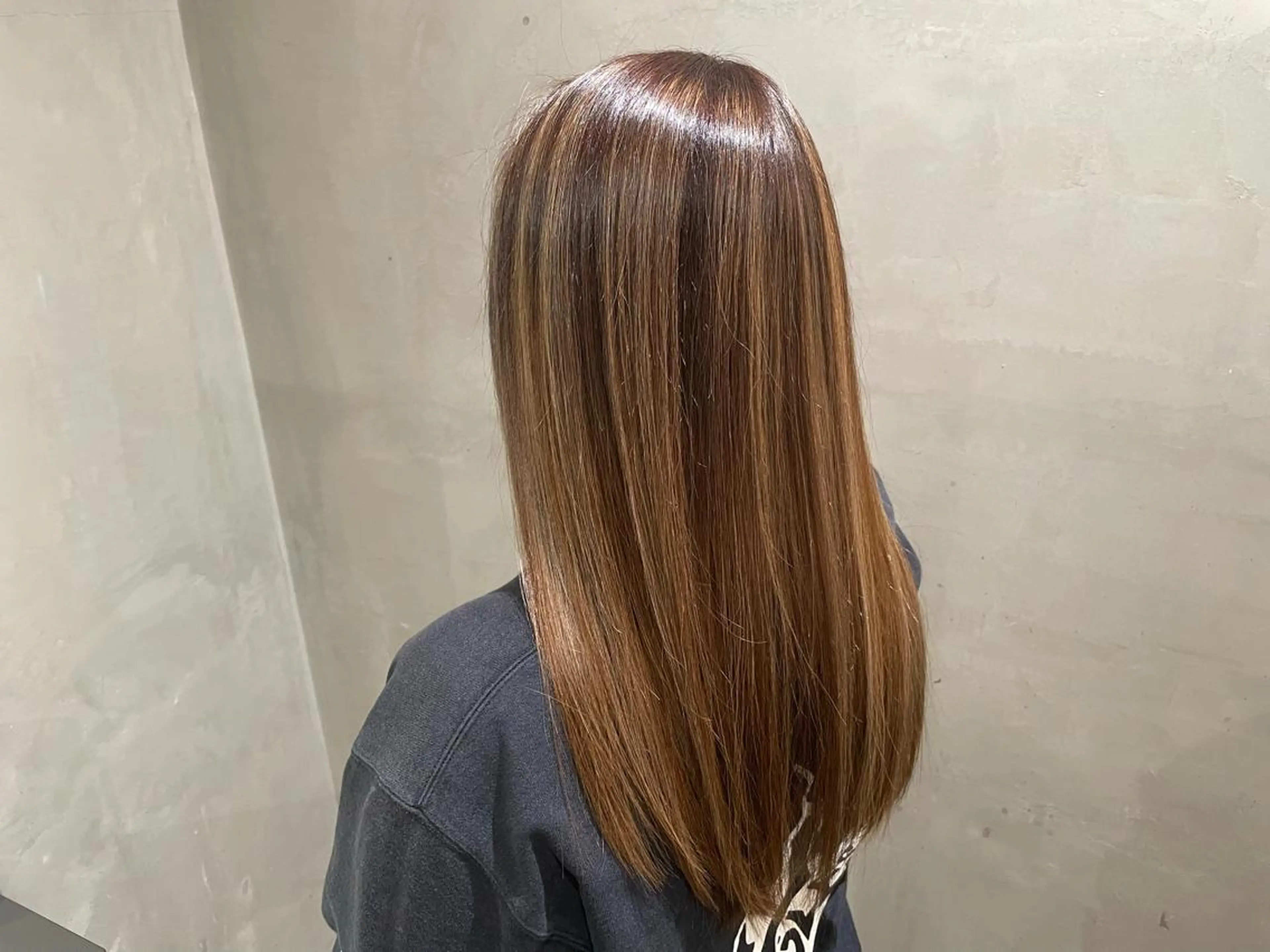 セミロング 千原 海颯のヘアスタイル