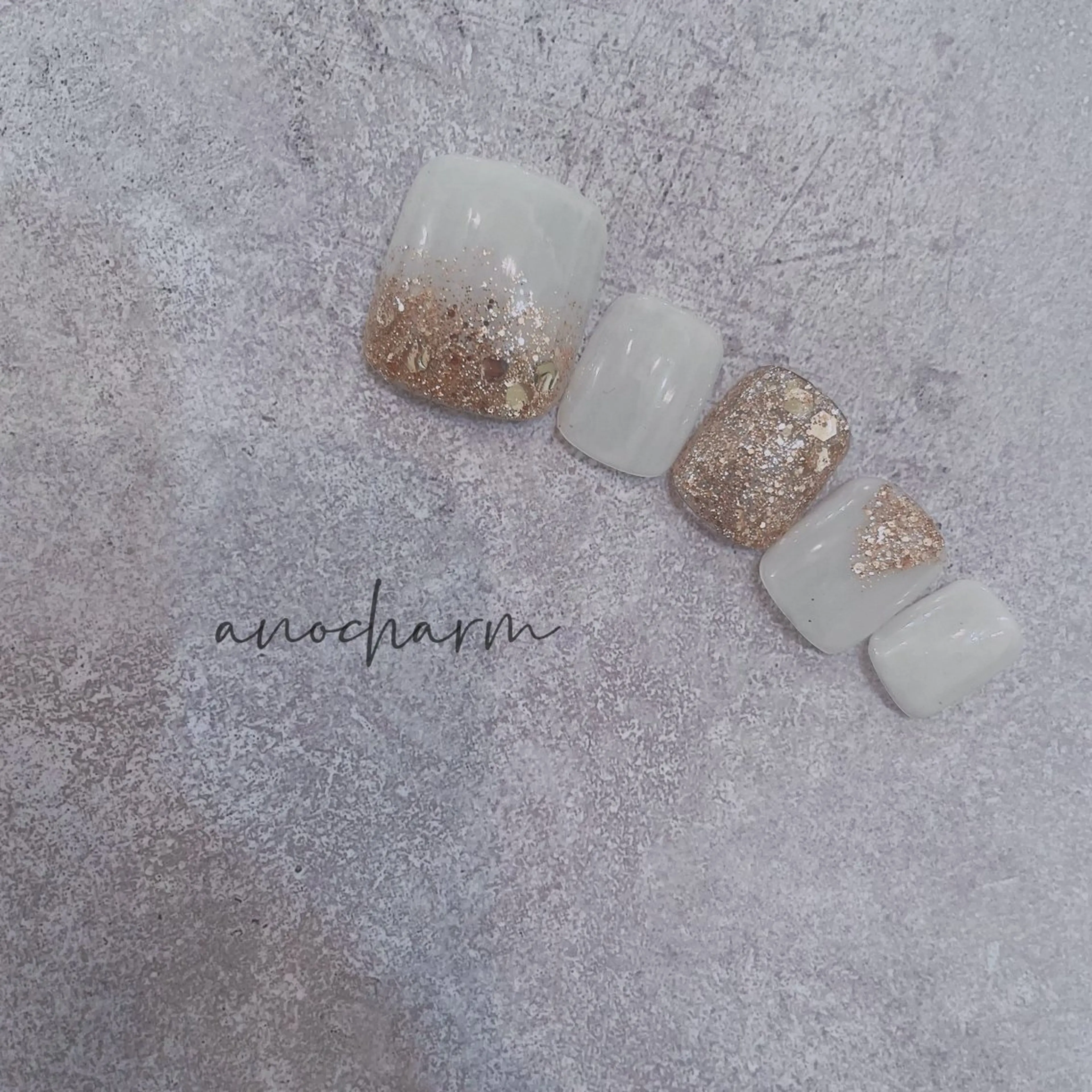 ネイル フットネイル anocharm _annaのマツエク・マツパデザイン