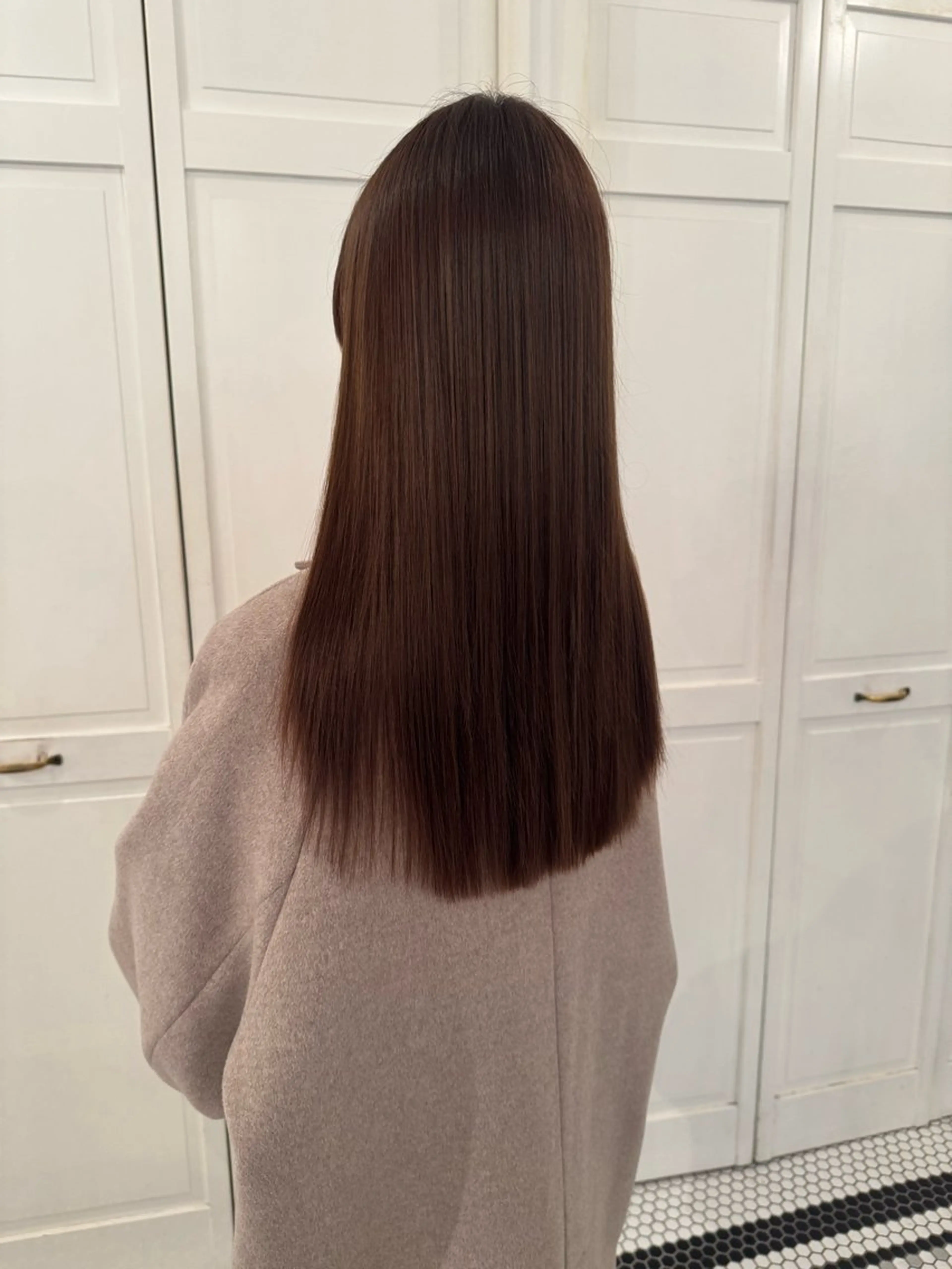 カラー カット ヘアカラー ブリーチカラー🎀 韓国風/寺門美優のヘアスタイル