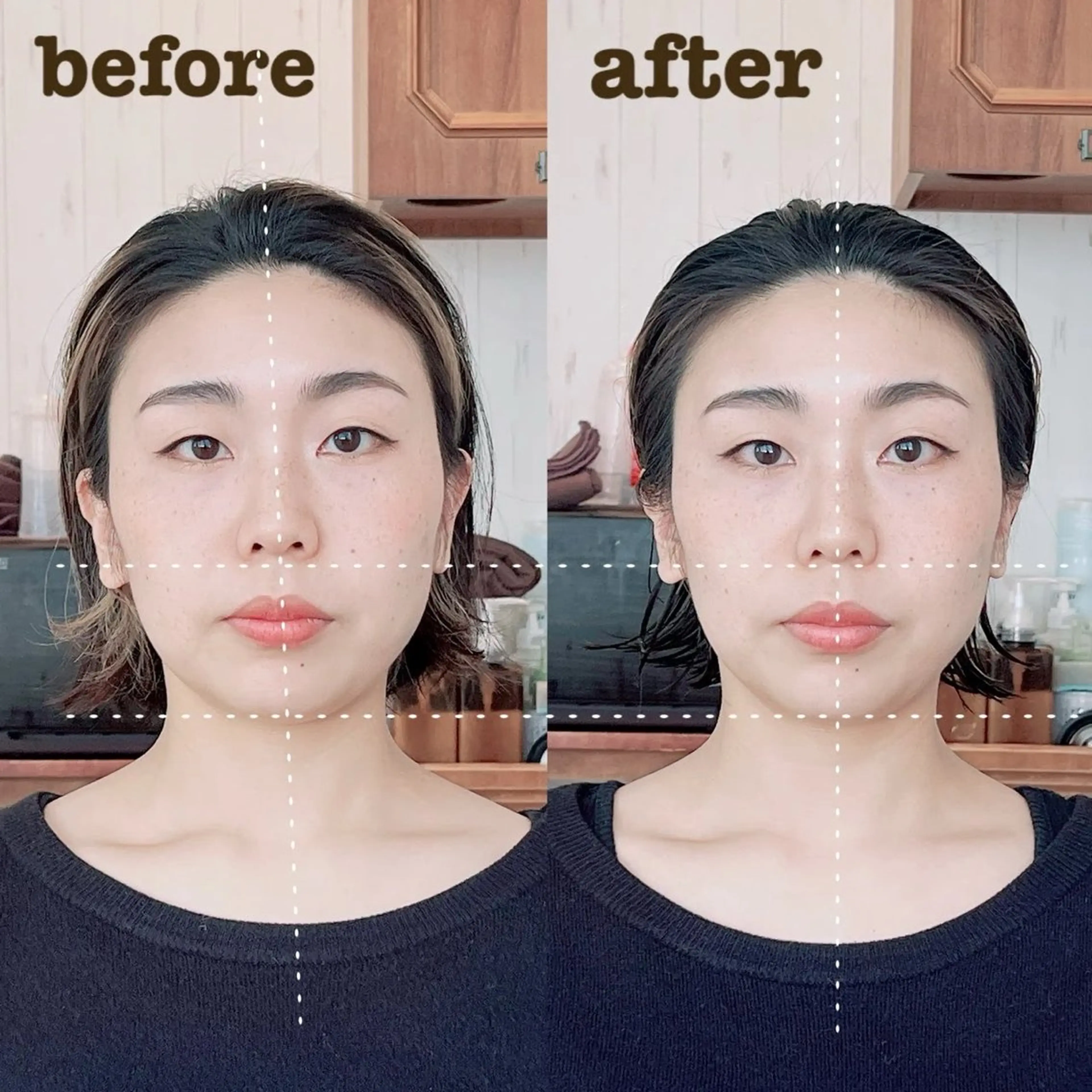 似合わせカット+骨格補正ヘッドスパの写真