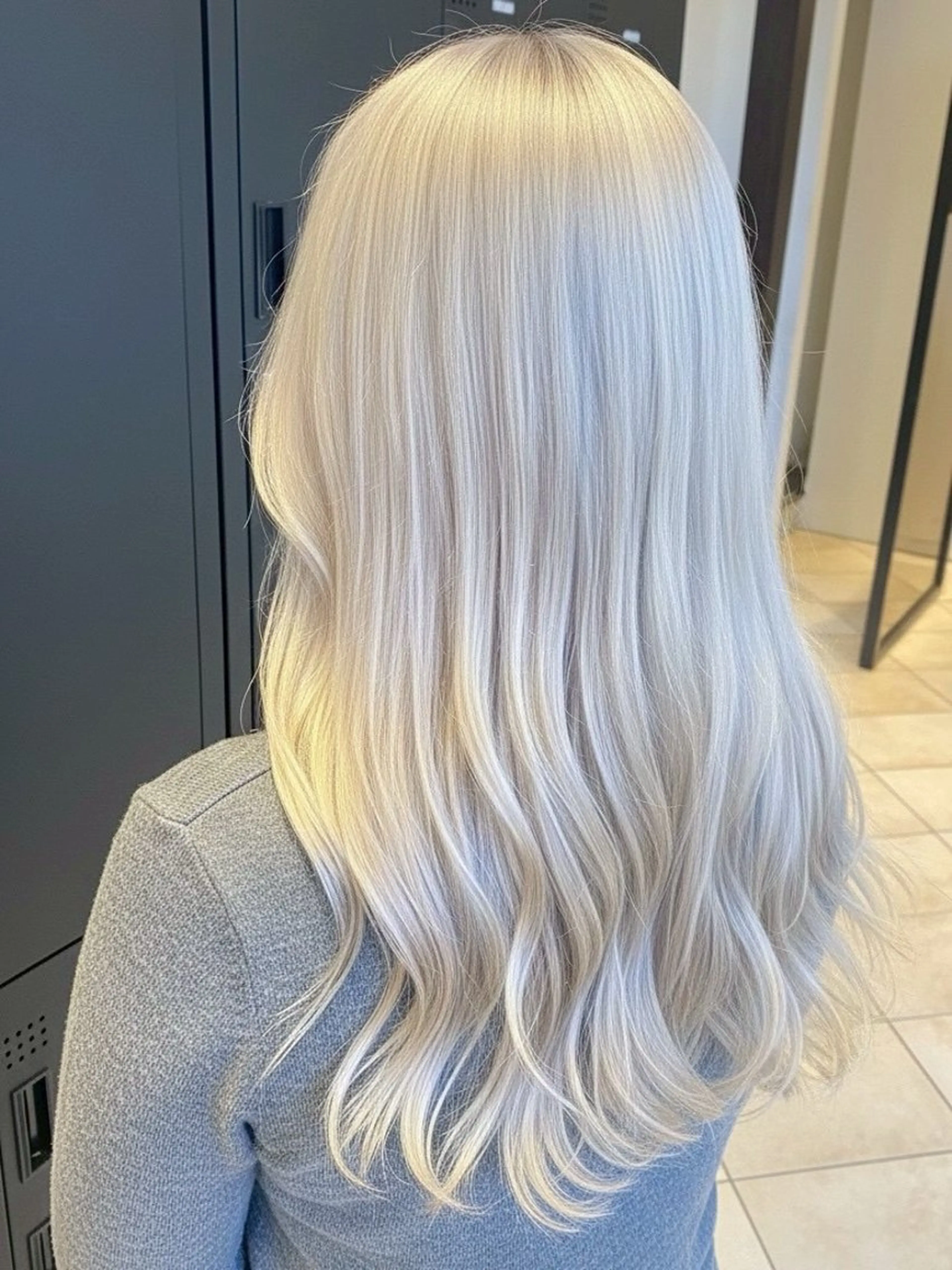 ロング カラー MOKA🌼 淵野辺デザインカラーのヘアスタイル