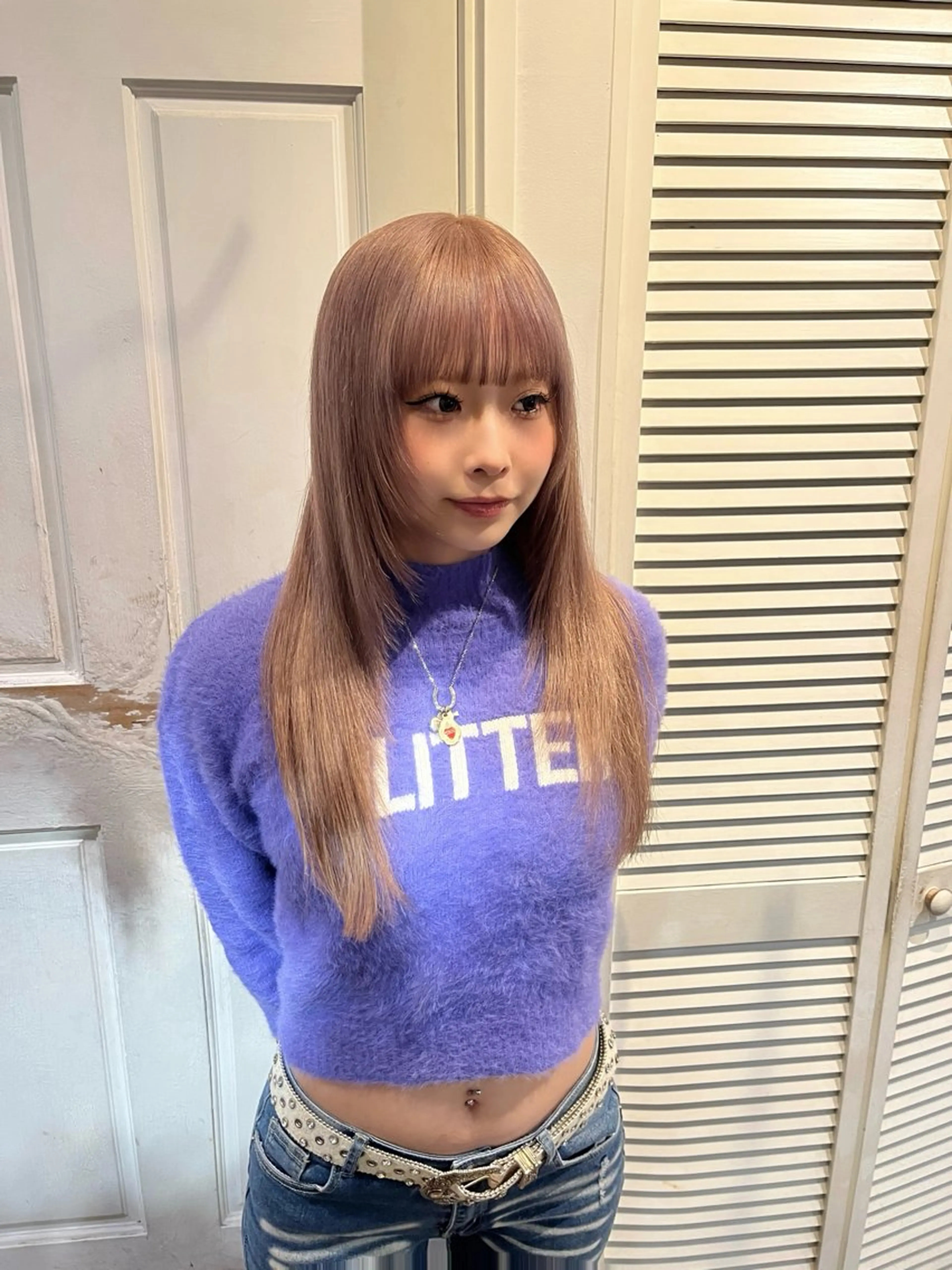 ロング カラー sora / 渋谷 / ハイトーンのヘアスタイル