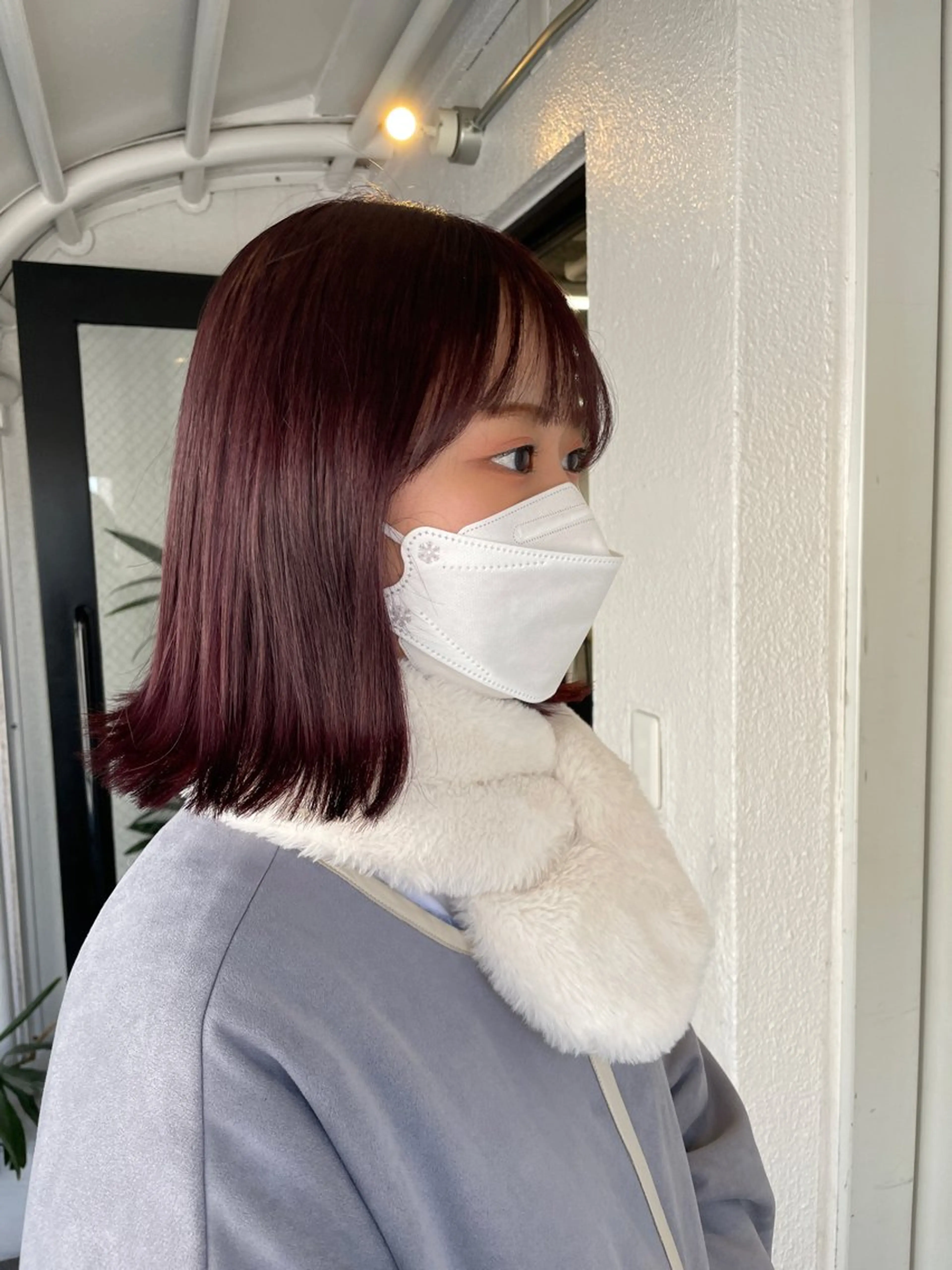 ミディアム カラー カット ヘアカラー 🤎髪質改善/カラー ｜鮫島芽依🤎のヘアスタイル