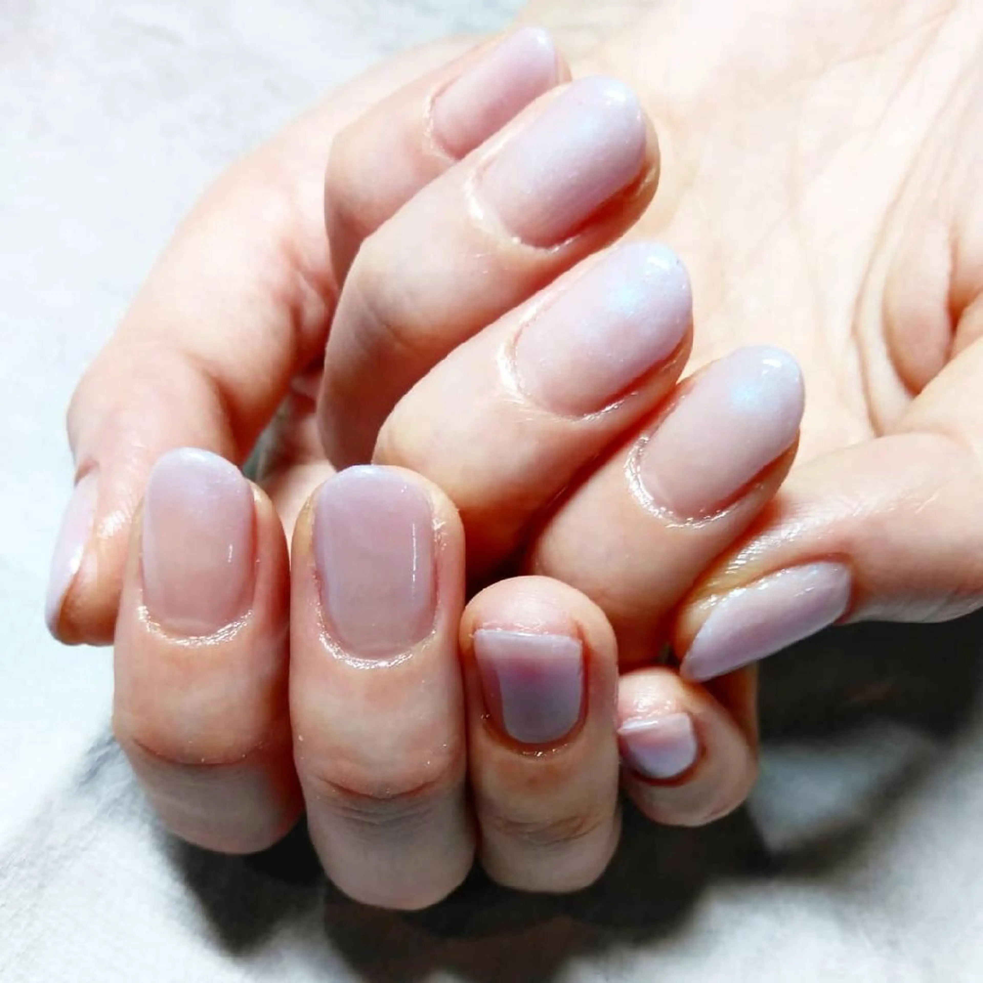 ネイル グラデーション ワンカラーネイル lylynail YUUKAのネイルデザイン