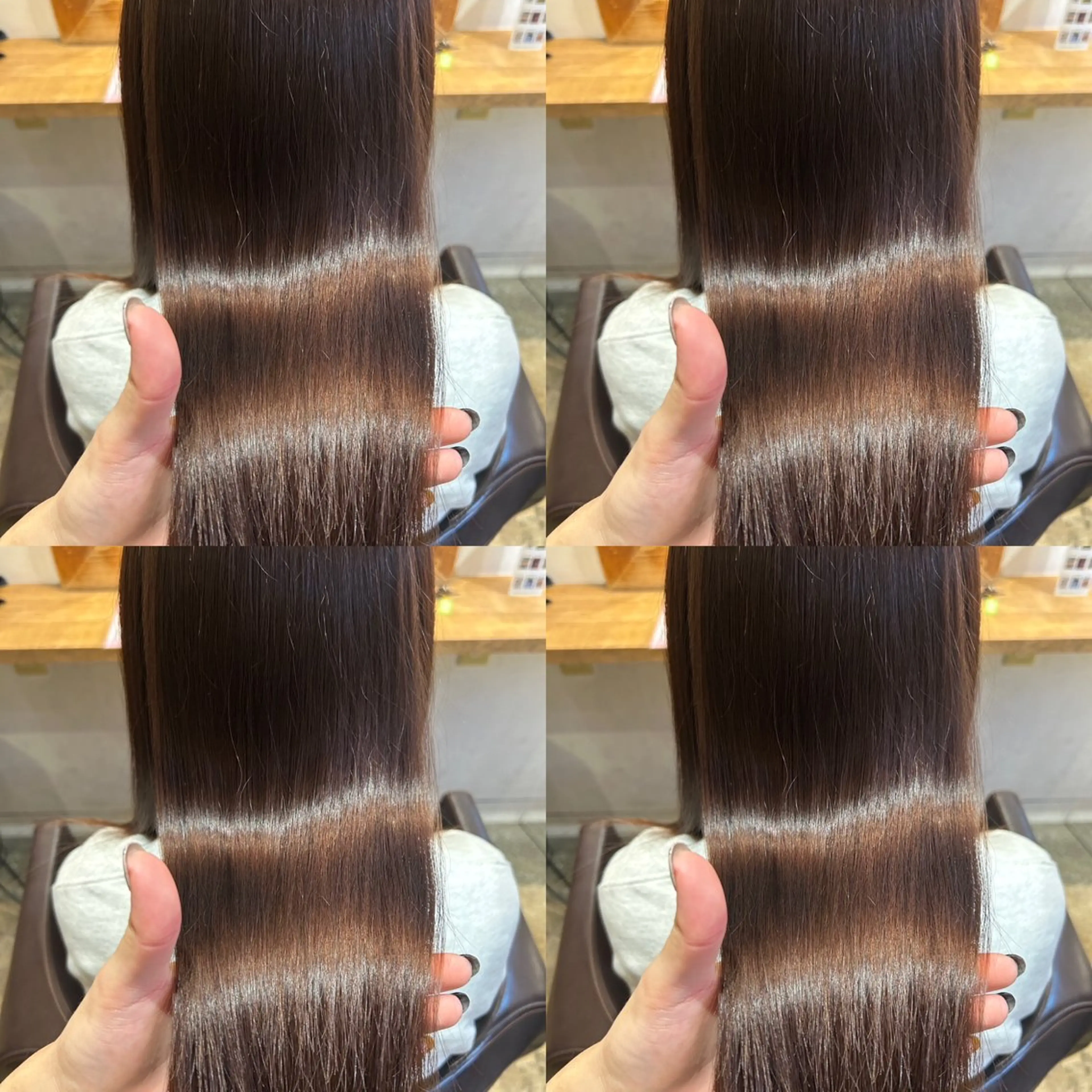 ロング カラー ベージュカラー レイヤーカット/ 縮毛矯正🇰🇷早坂のヘアスタイル