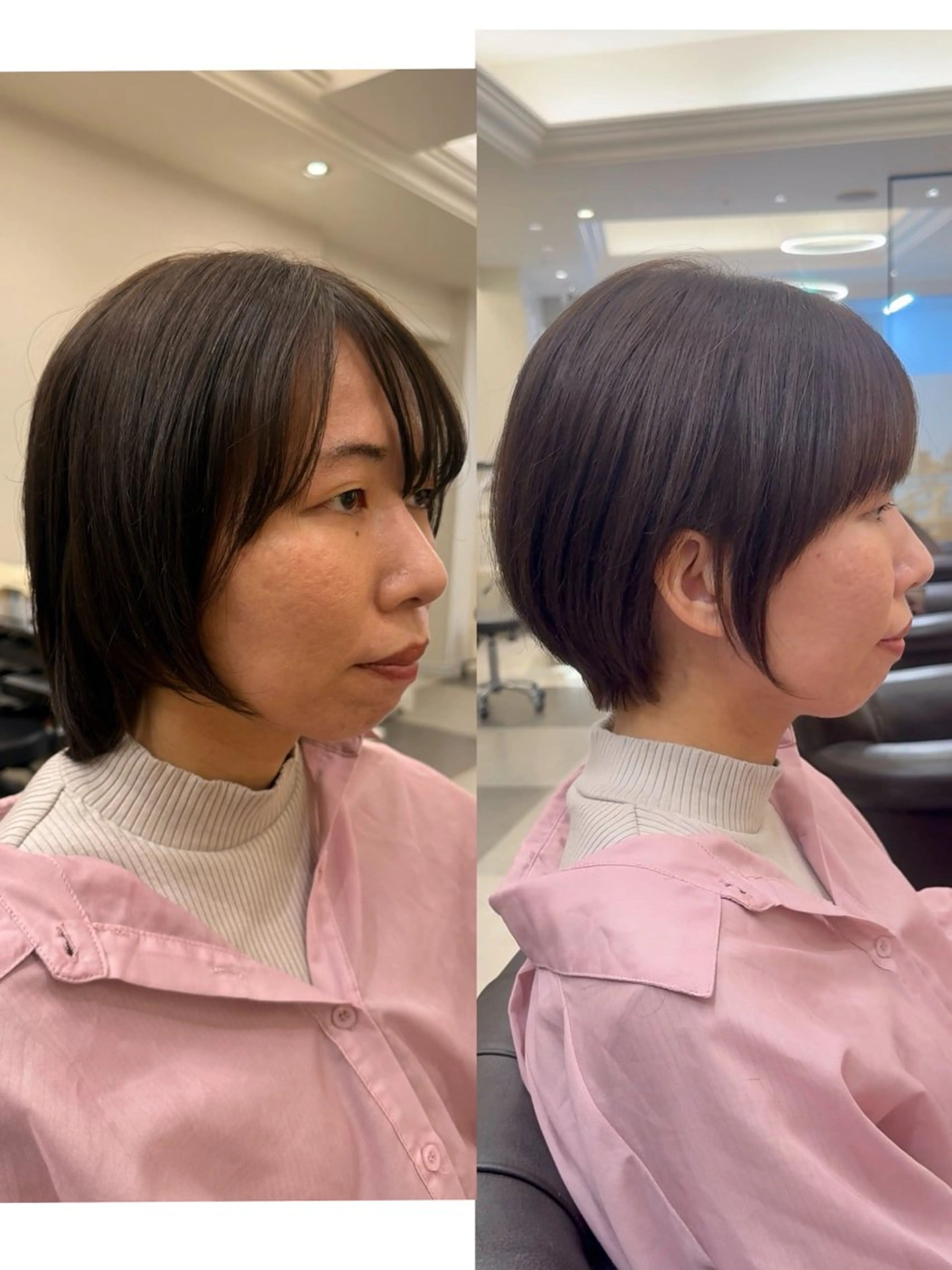 ショート 【ショート/ボブ 丸みショート】深萱のヘアスタイル