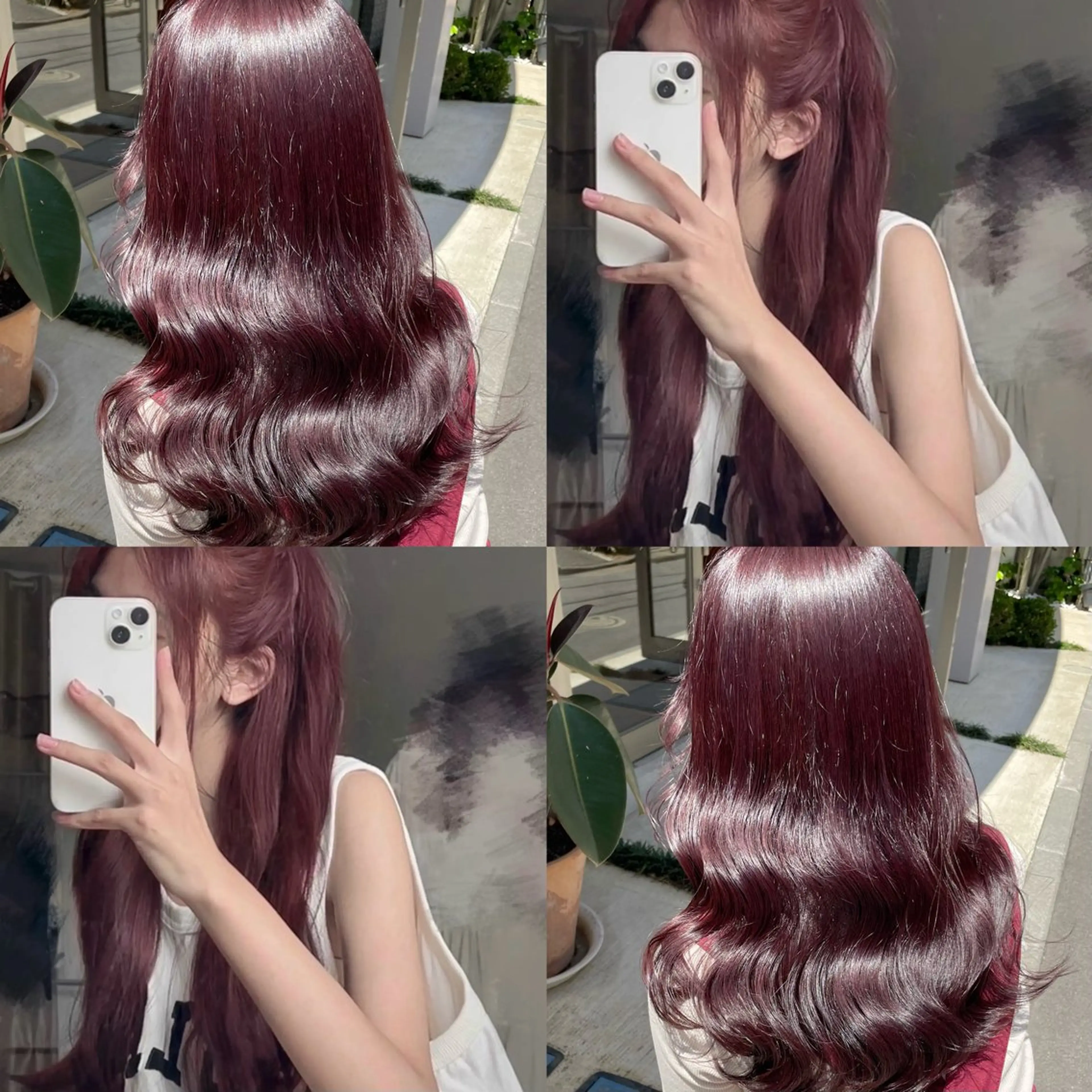 ロング カラー カット ヘアカラー トリートメント ブリーチなしカラー kana🐱のヘアスタイル