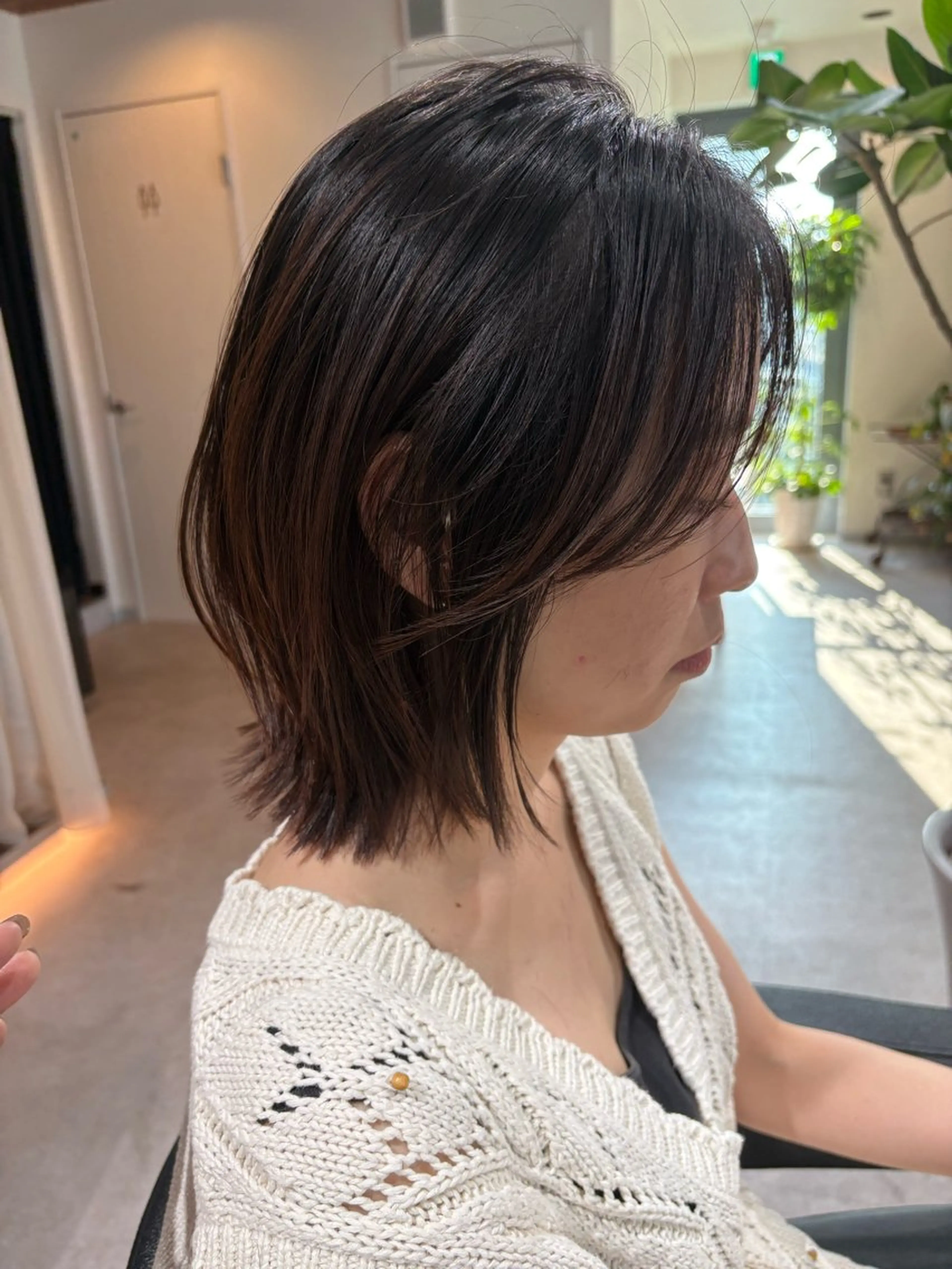 ミディアム ミディアムレイヤー レイヤーカット カット iroha/ n.w.h🎀のヘアスタイル