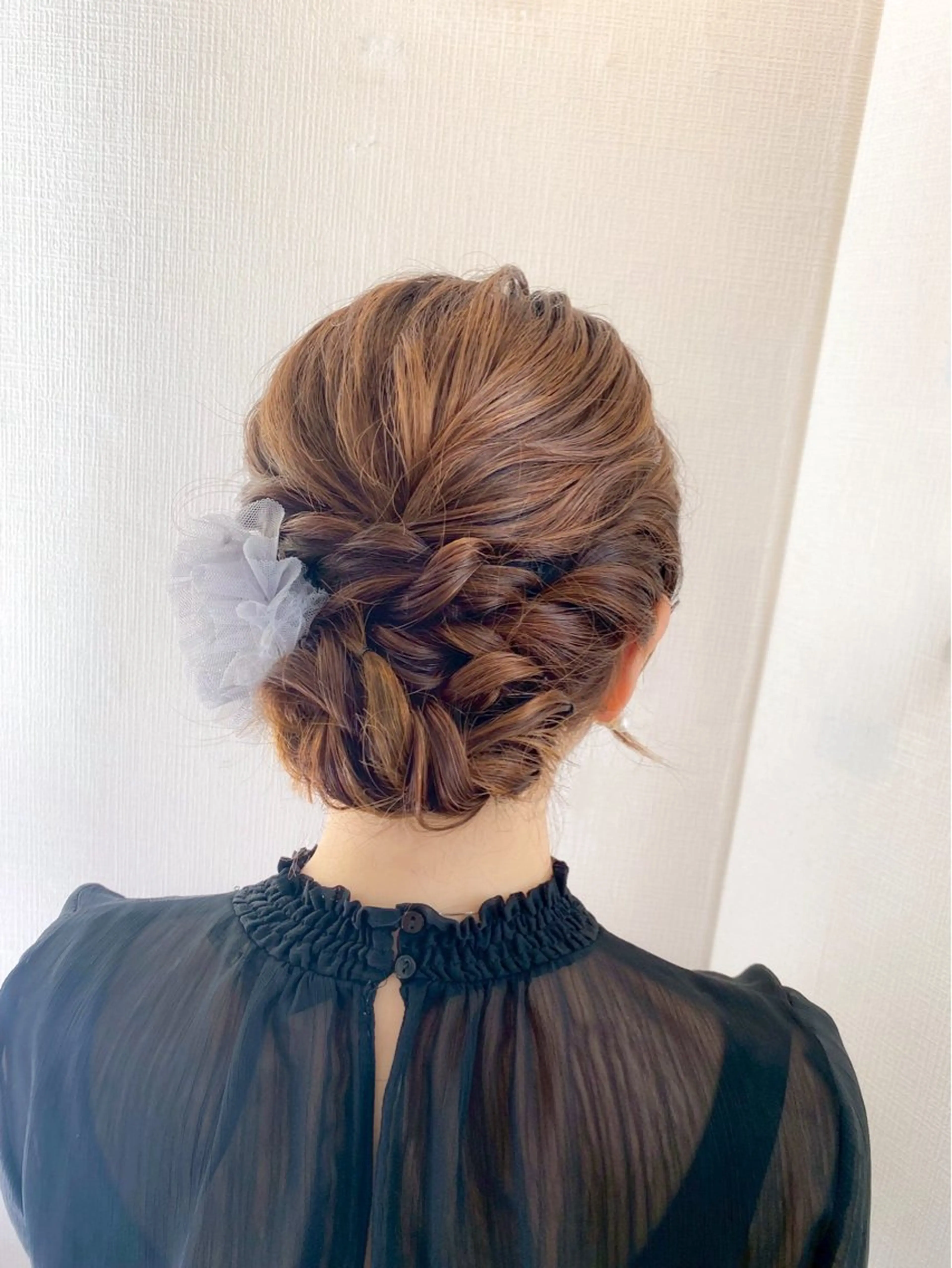 ヘアアレンジ ヘアセット hair make もりした　ゆうのヘアスタイル