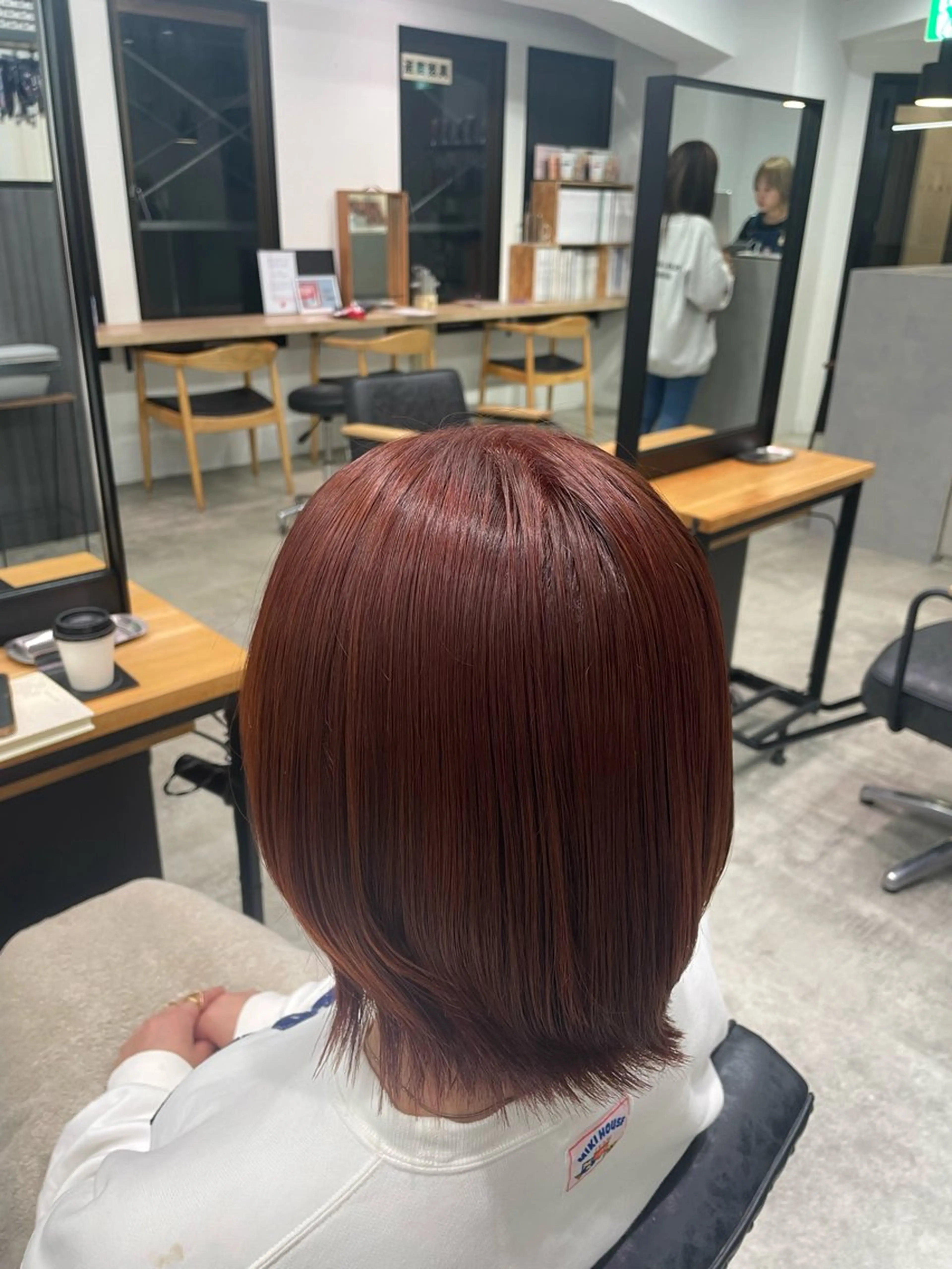 ミディアム カラー その他 艶カラー🍒‎🤍 陽花のその他イメージ
