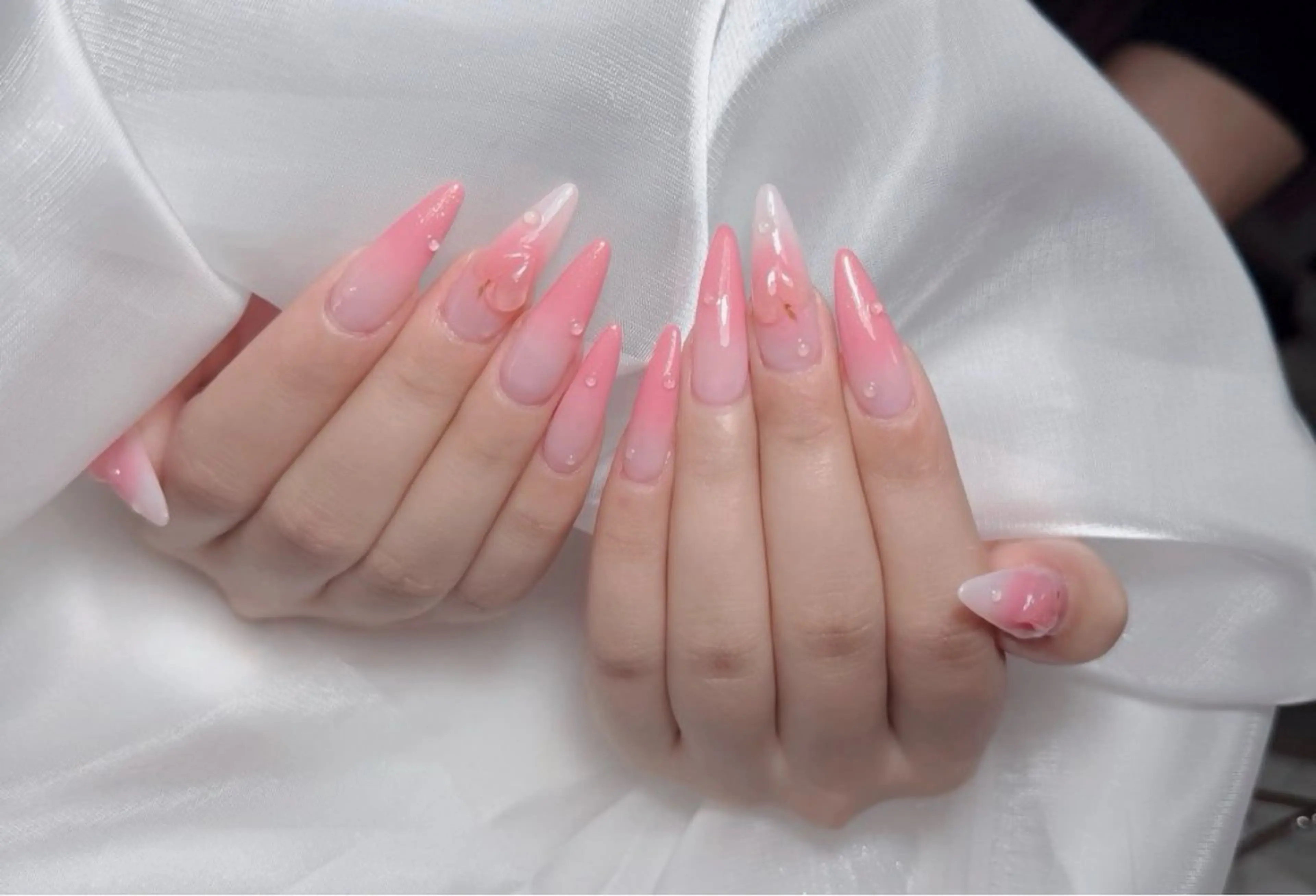 ネイル アートネイル 韓国ネイル 持ち込み ワンホンネイル ハンドネイル Lenie Nail Salonのネイルデザイン