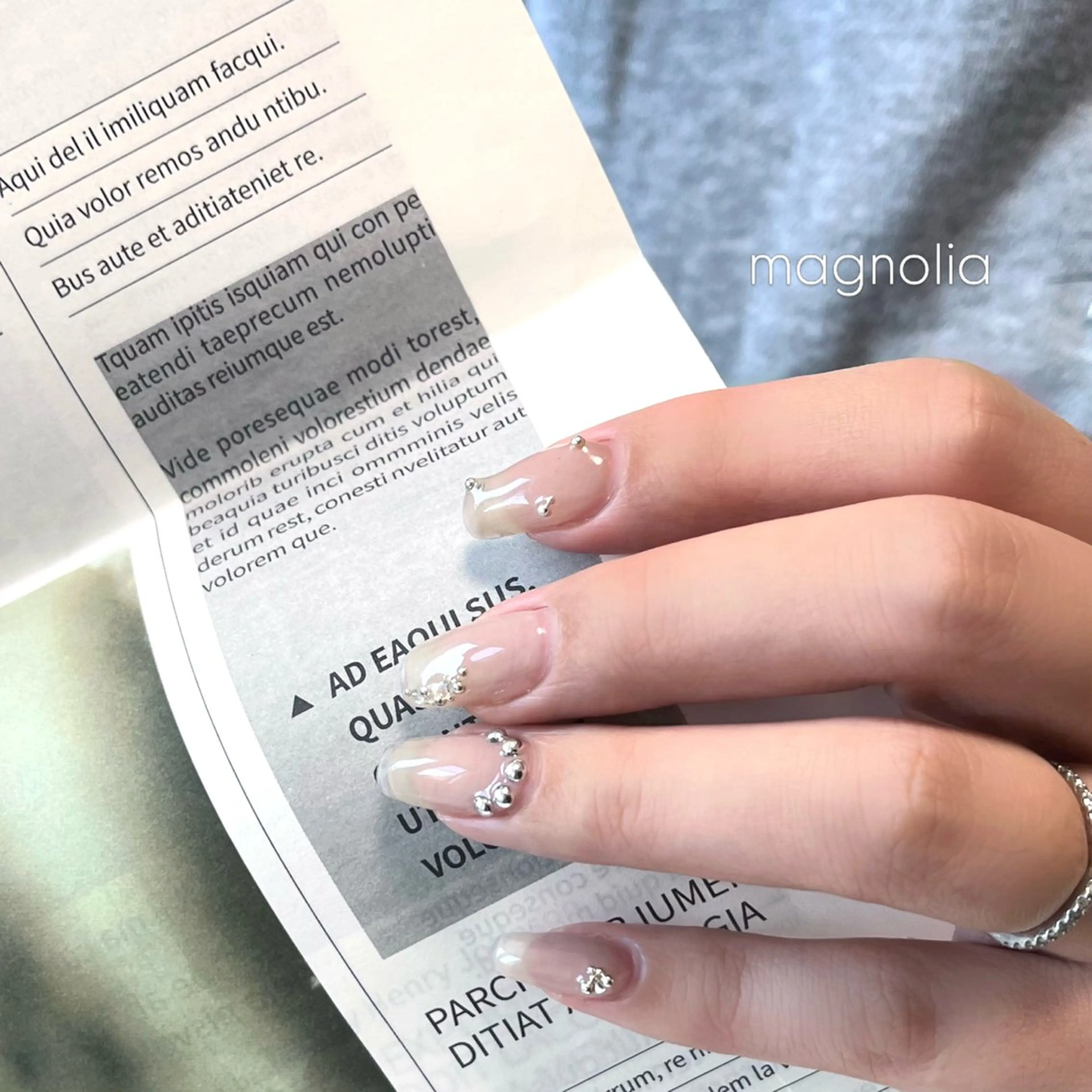 ネイル ハンドネイル magnolia nailのネイルデザイン