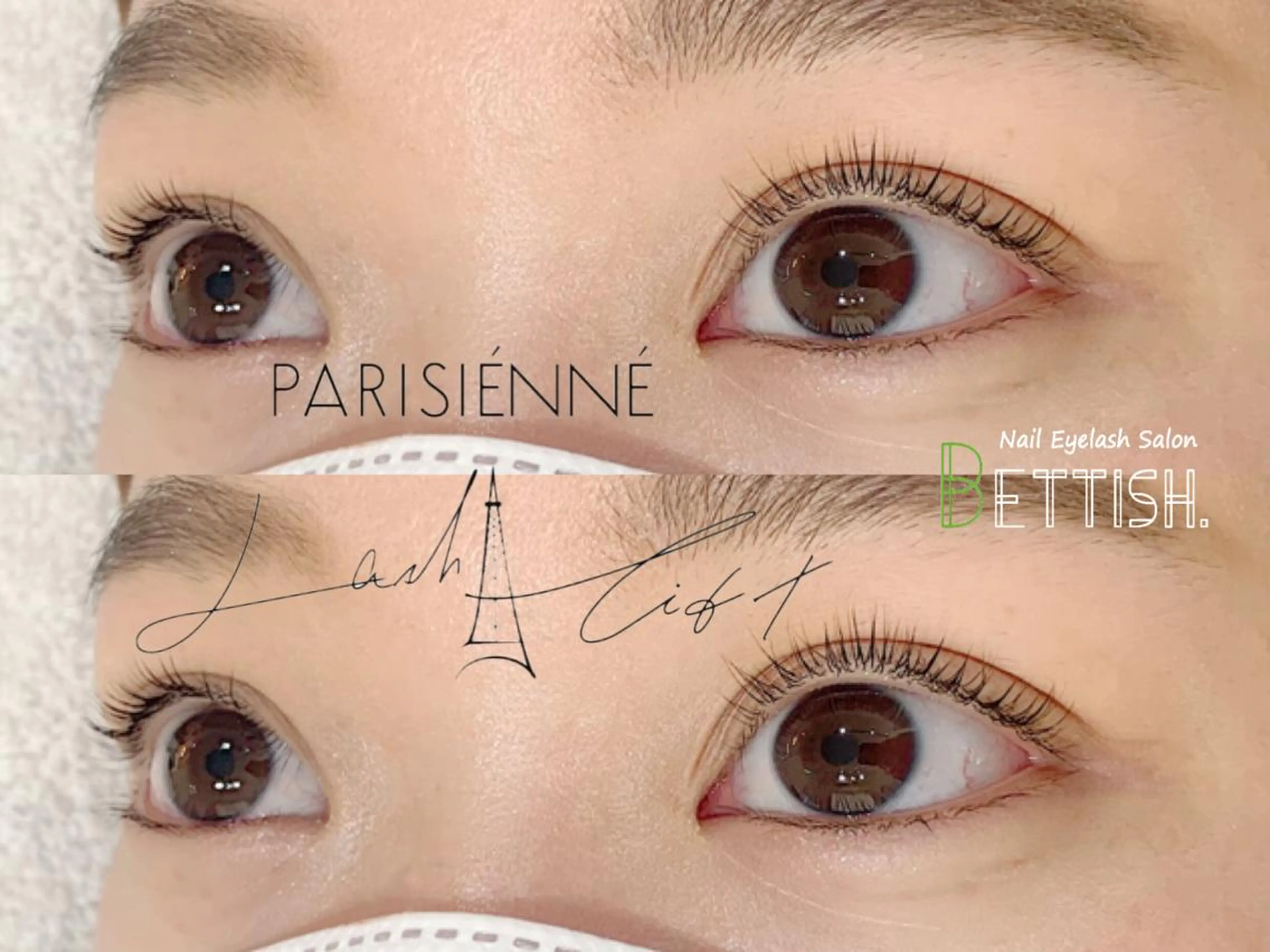 マツエク・マツパ マツパ BETTISH. HARUKA☺︎のマツエク・マツパデザイン