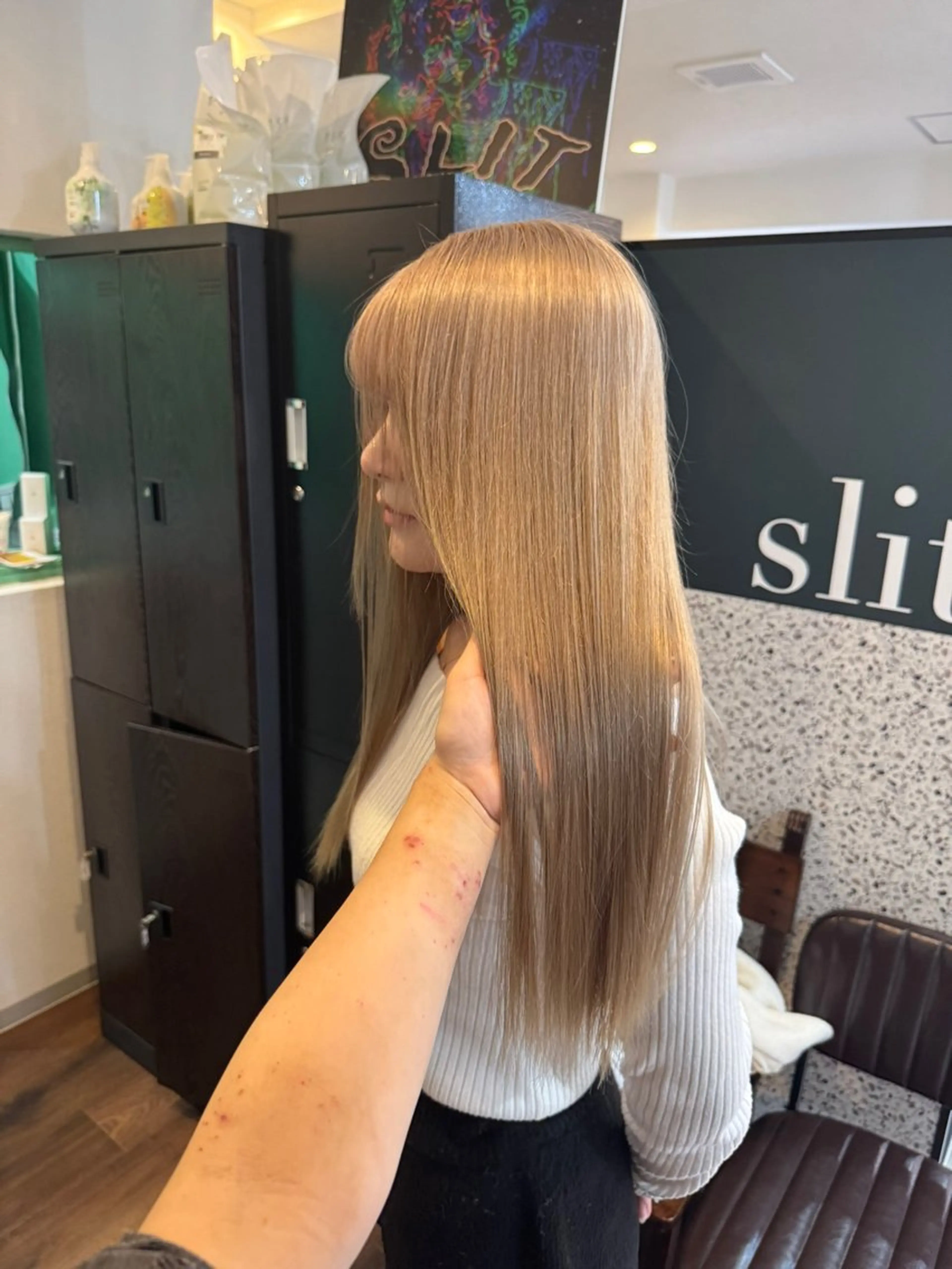 ロング ヘアカラー ハッシュカット🎀 MIYU💖のヘアスタイル