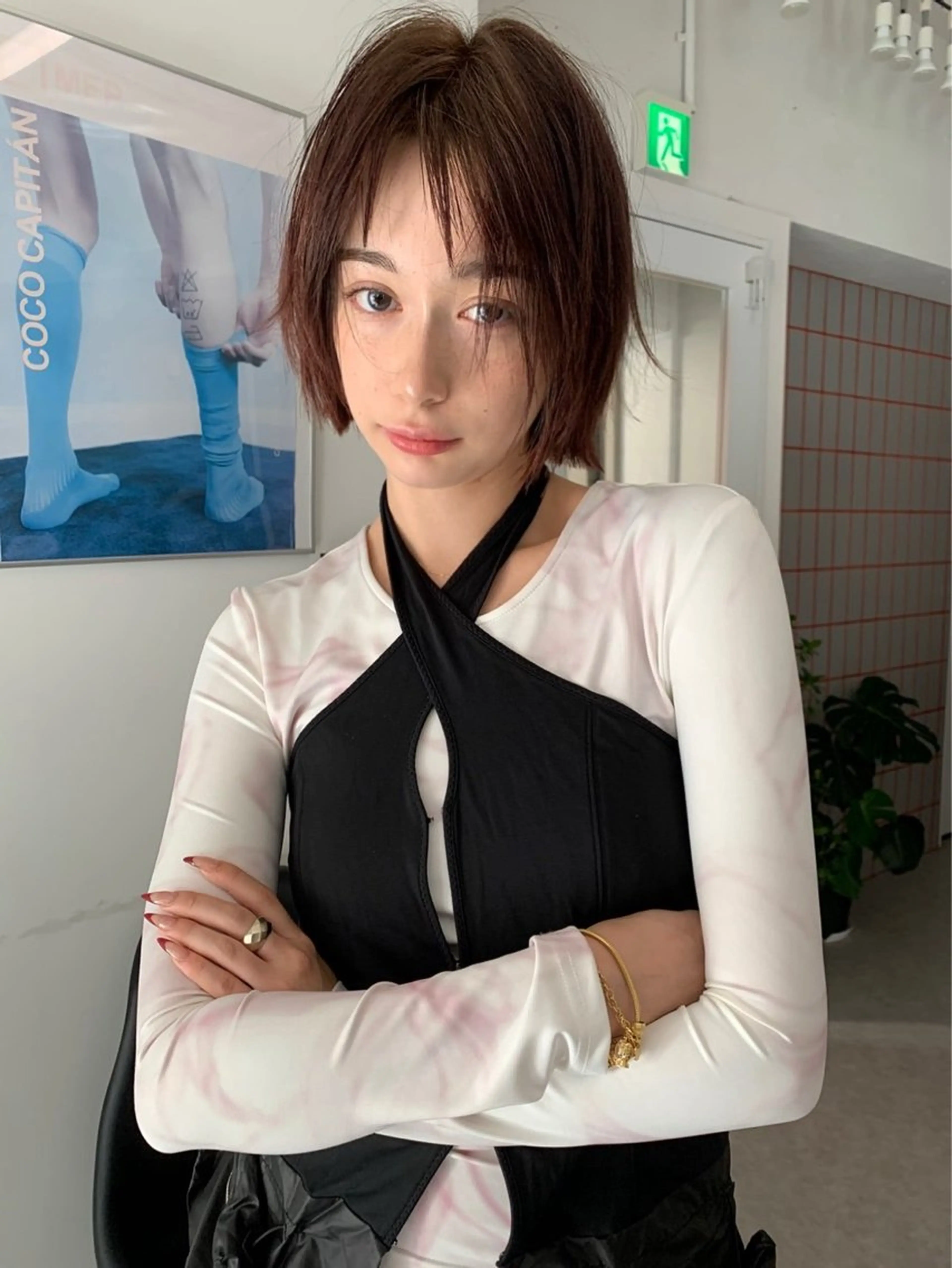 ショート 山田 京介のヘアスタイル