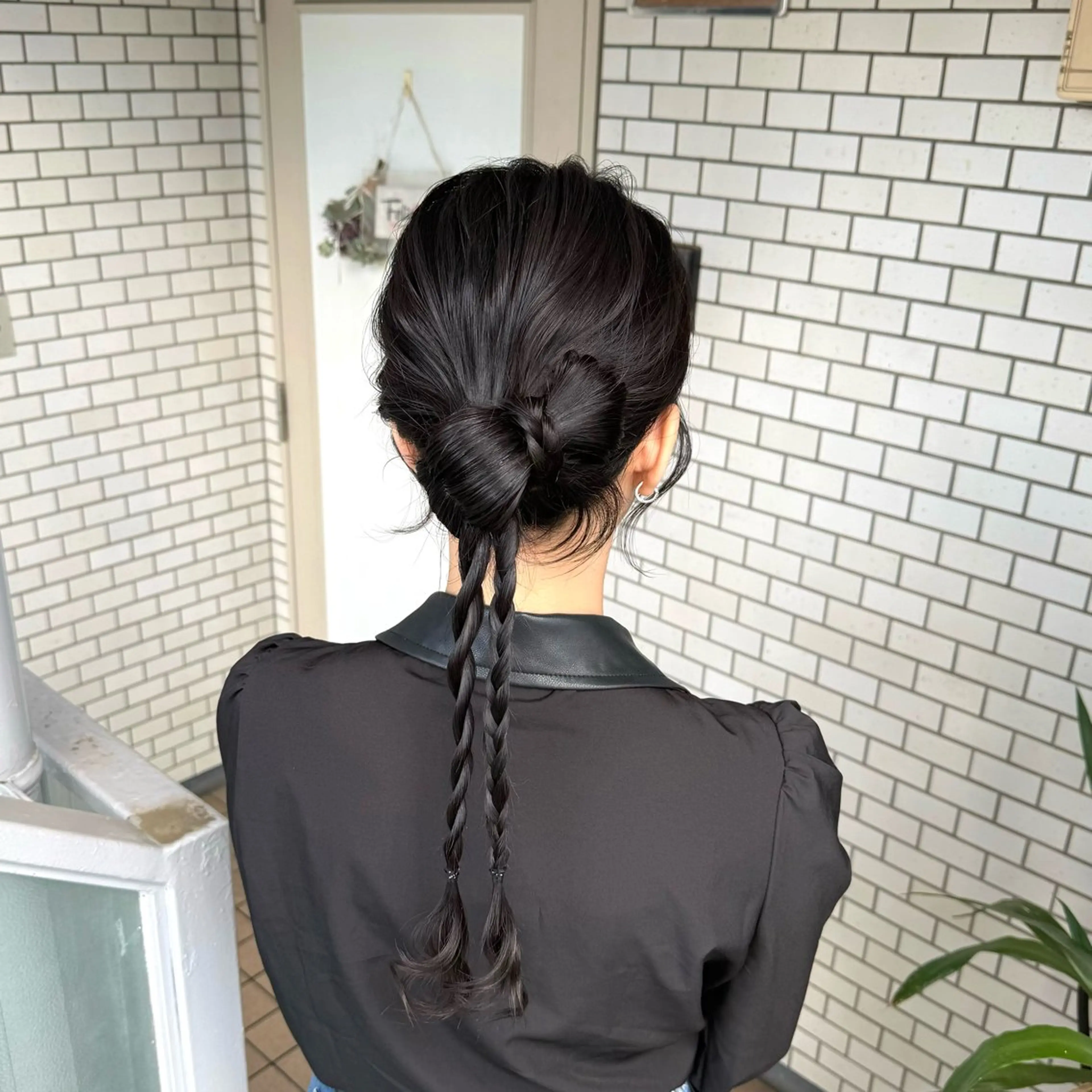 セミロング ヘアアレンジ 成人式 結婚式・ブライダル デート 卒業式のヘアスタイル その他 褒められヘアメイク /‎ボブ女子🐶みおのその他イメージ
