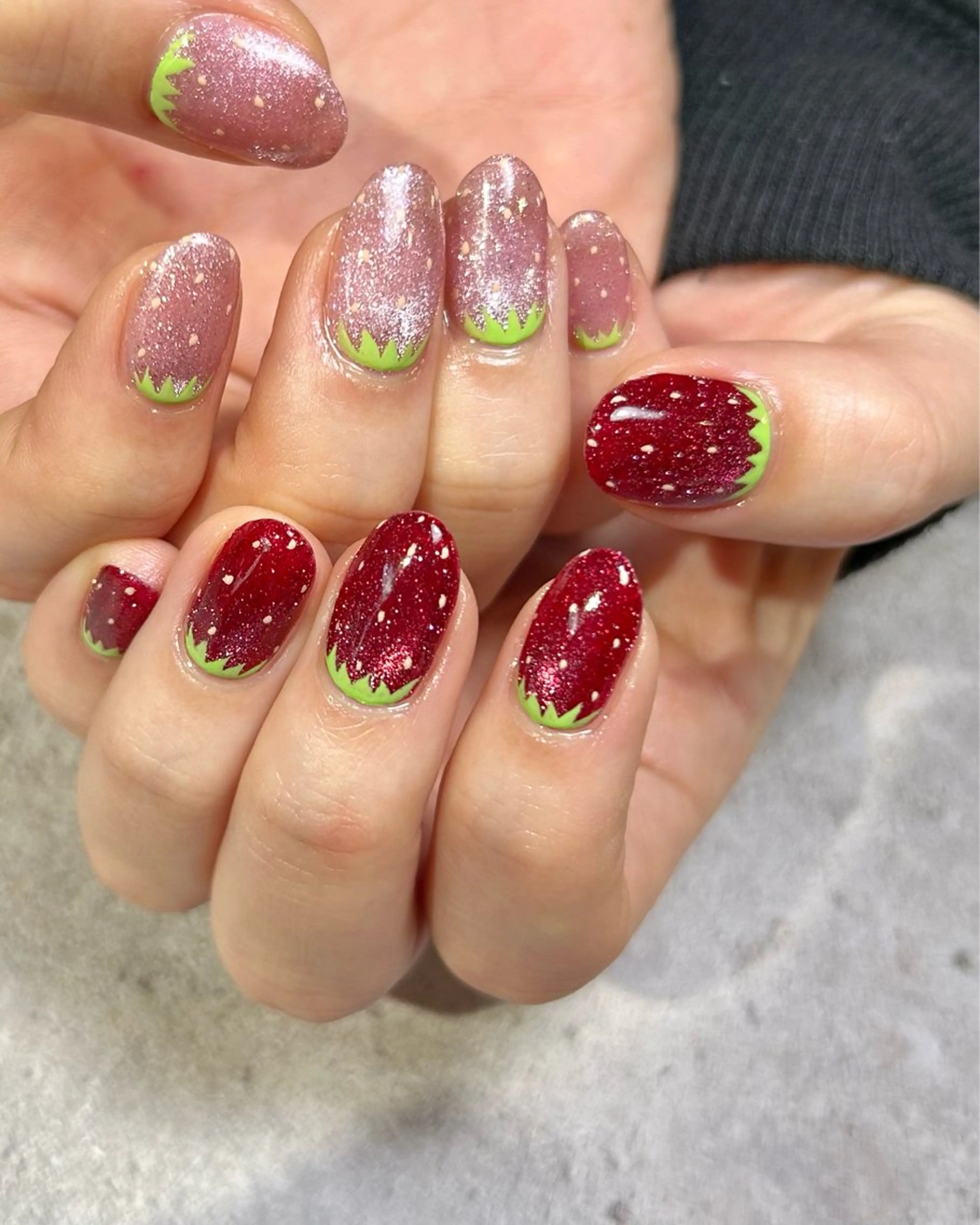 ネイル 持ち込み ハンドネイル Reflection marikoのネイルデザイン