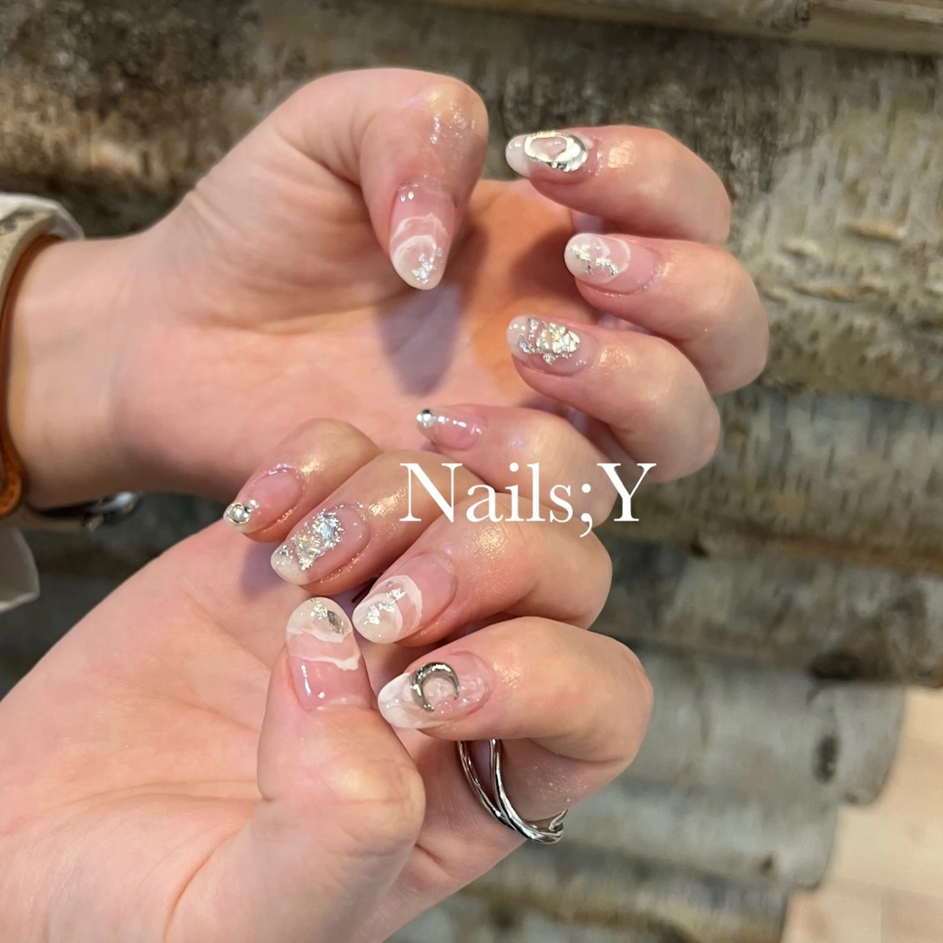 ネイル クリアネイル ハンドネイル yo koのネイルデザイン