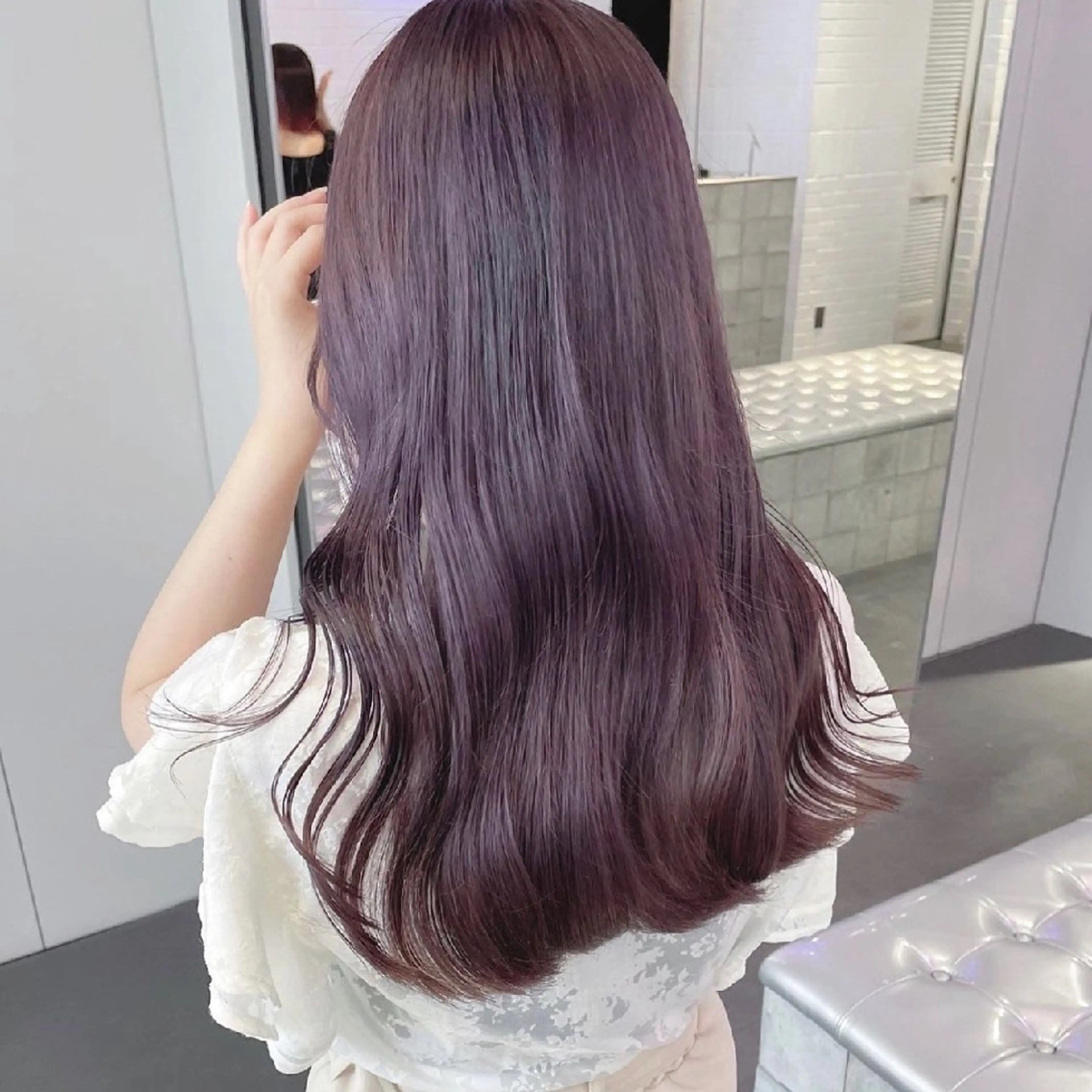 ブリーチなしダブルカラー+2stepトリートメントの写真