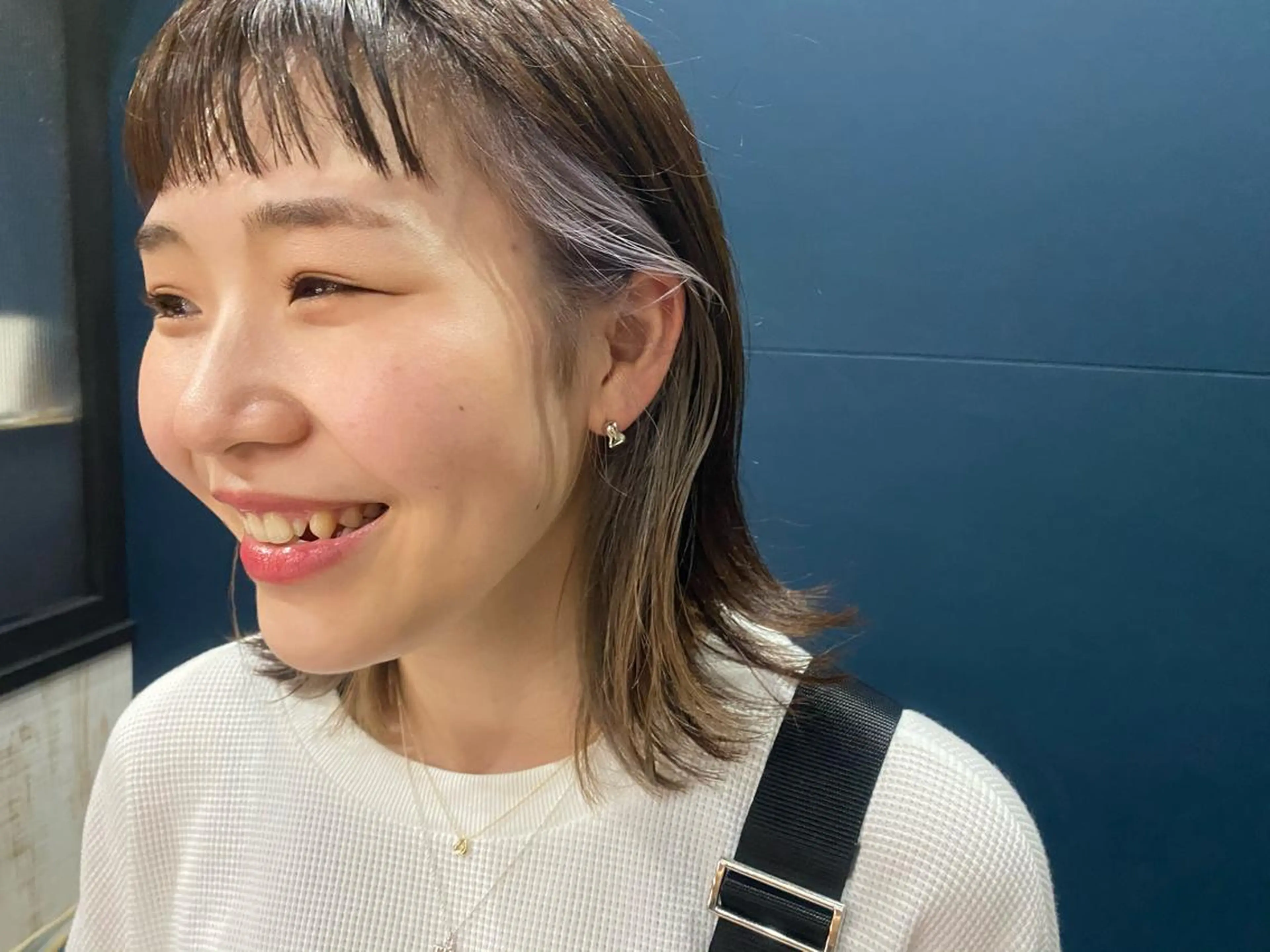 カラー イヤリングカラー 柔らかカラー🥛 mayucoのヘアスタイル