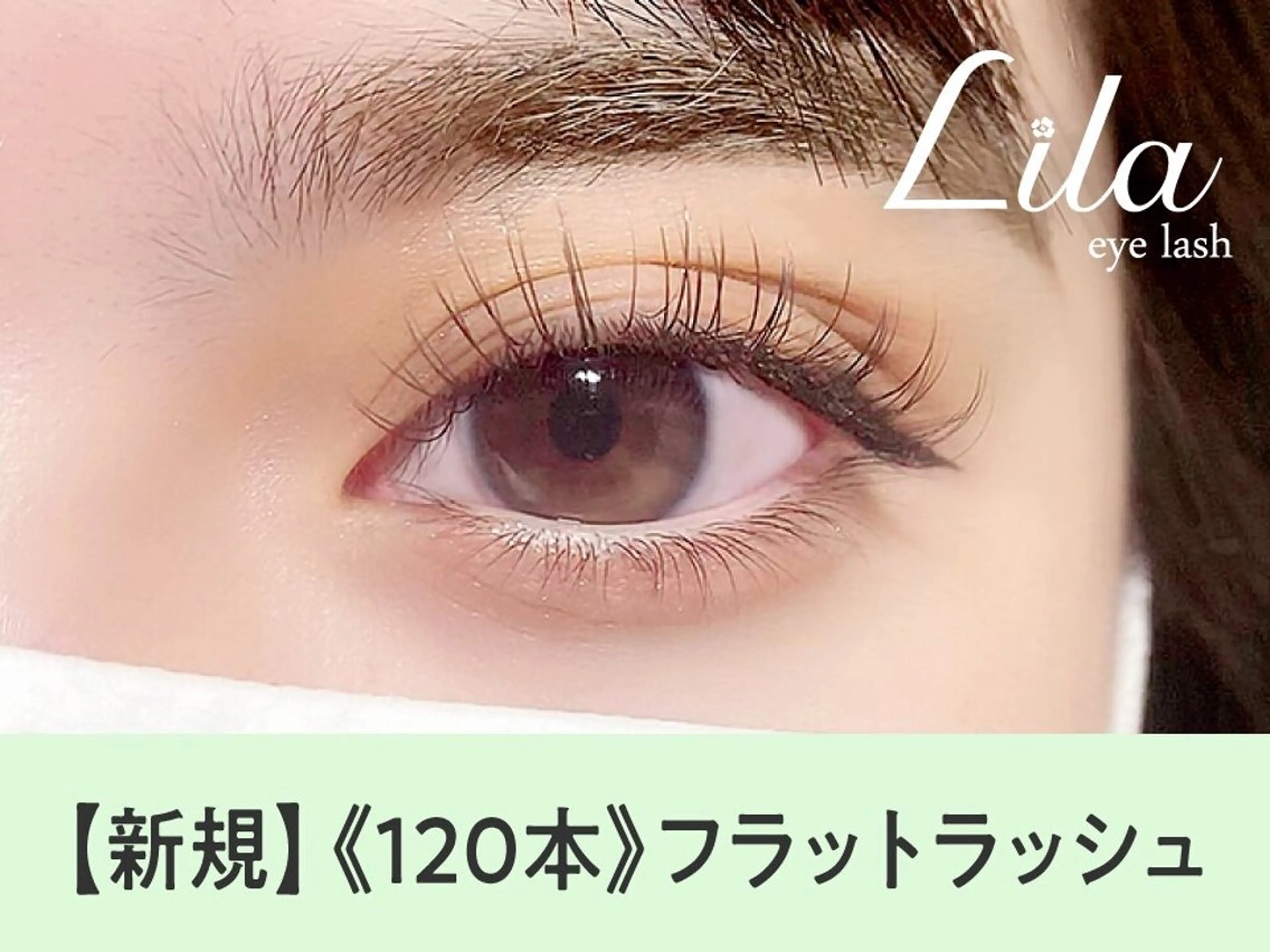 【無料モデル✨】　フラットラッシュ　​〜​最大120本の写真