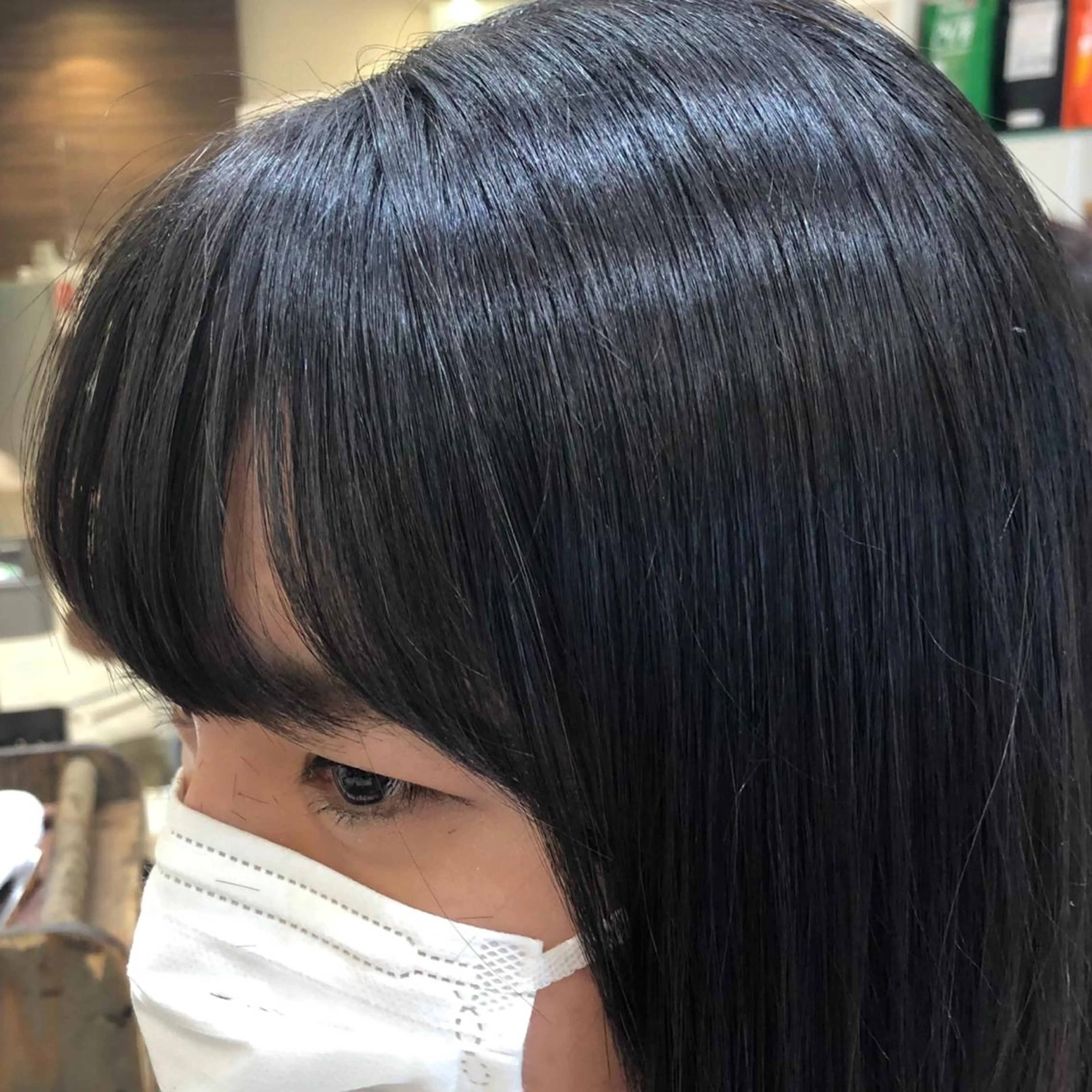 カジサ ケイコのヘアスタイル