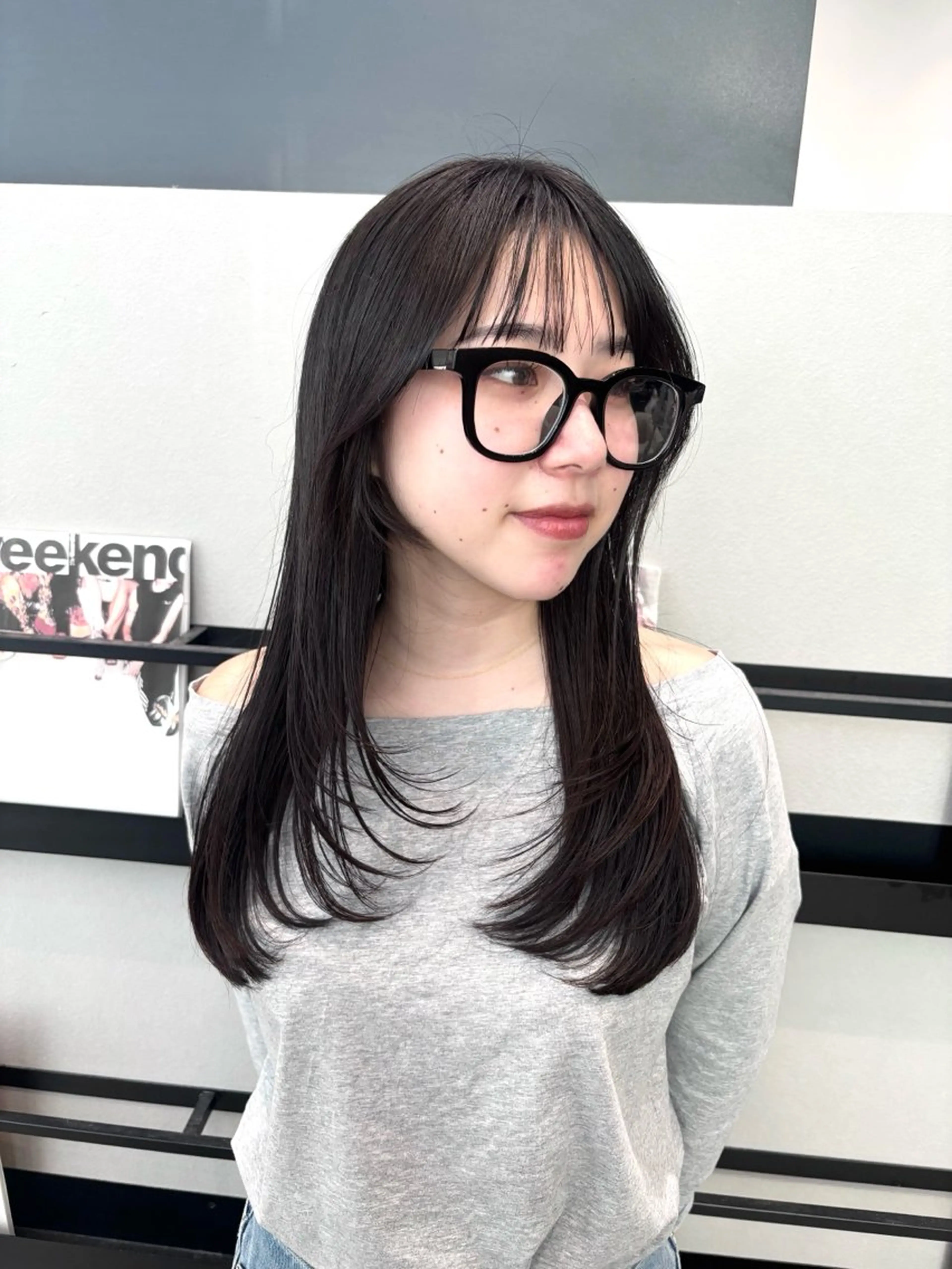 ロング カラー レイヤーカット カット ヘアカラー 透明感カラー/ レイヤーkotonoのヘアスタイル