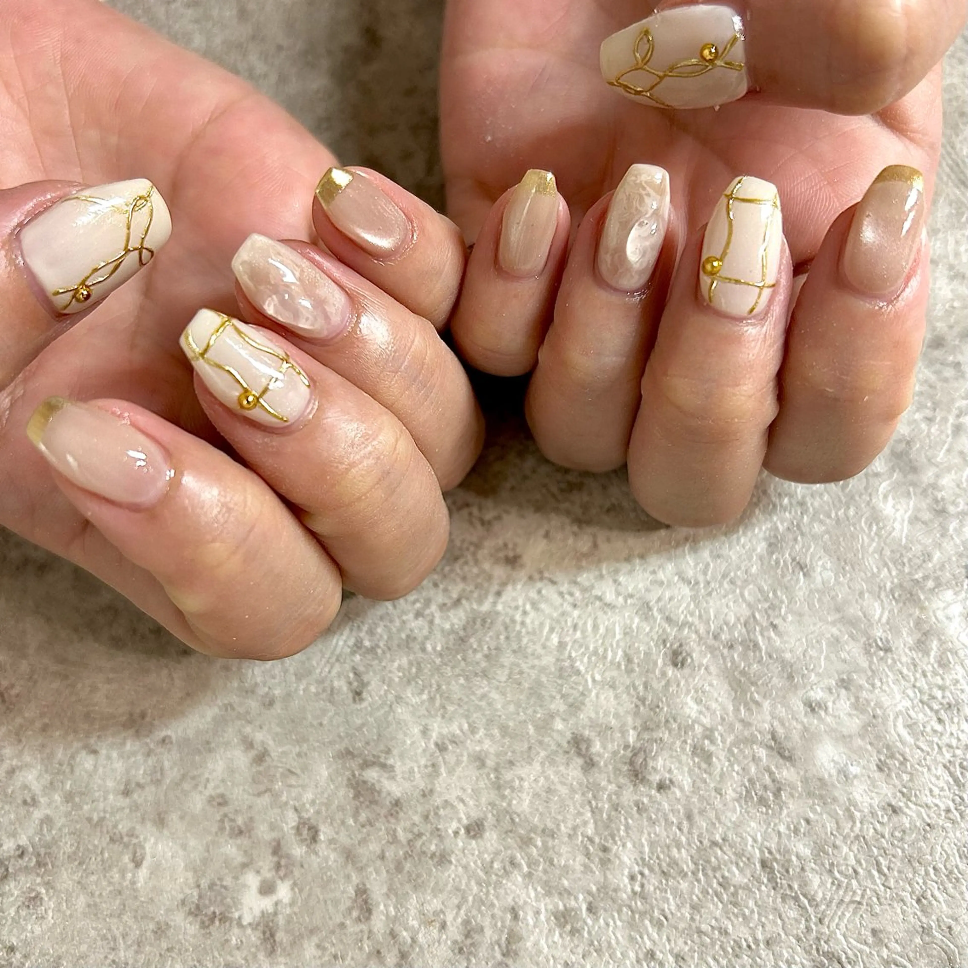 ネイル ハンドネイル 山本 真子のネイルデザイン