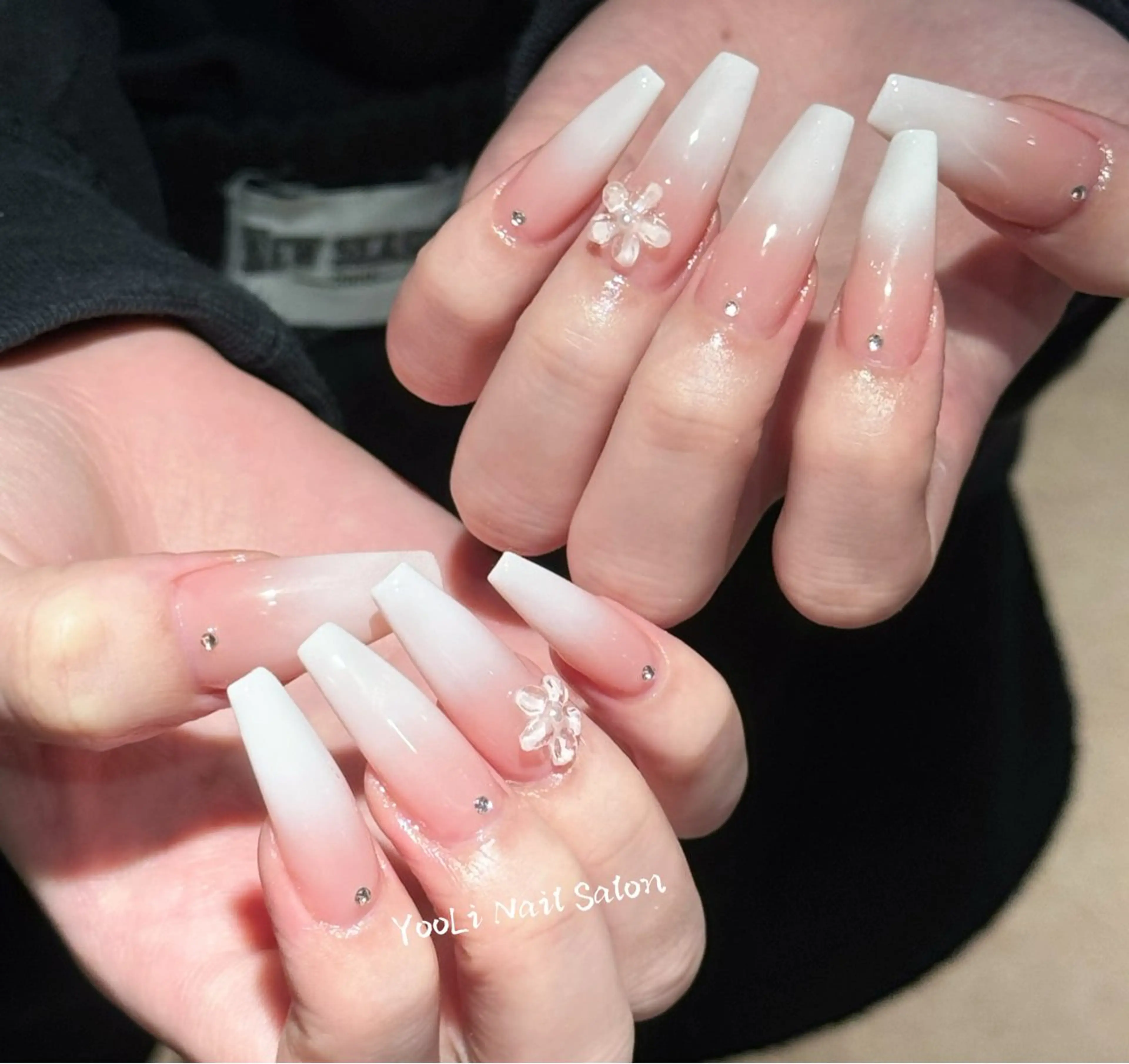 ネイル アートネイル フットネイル ジェルネイル ニュアンスネイル パラジェル ハンドネイル 🎀🎀YooLi Nail Salonのネイルデザイン