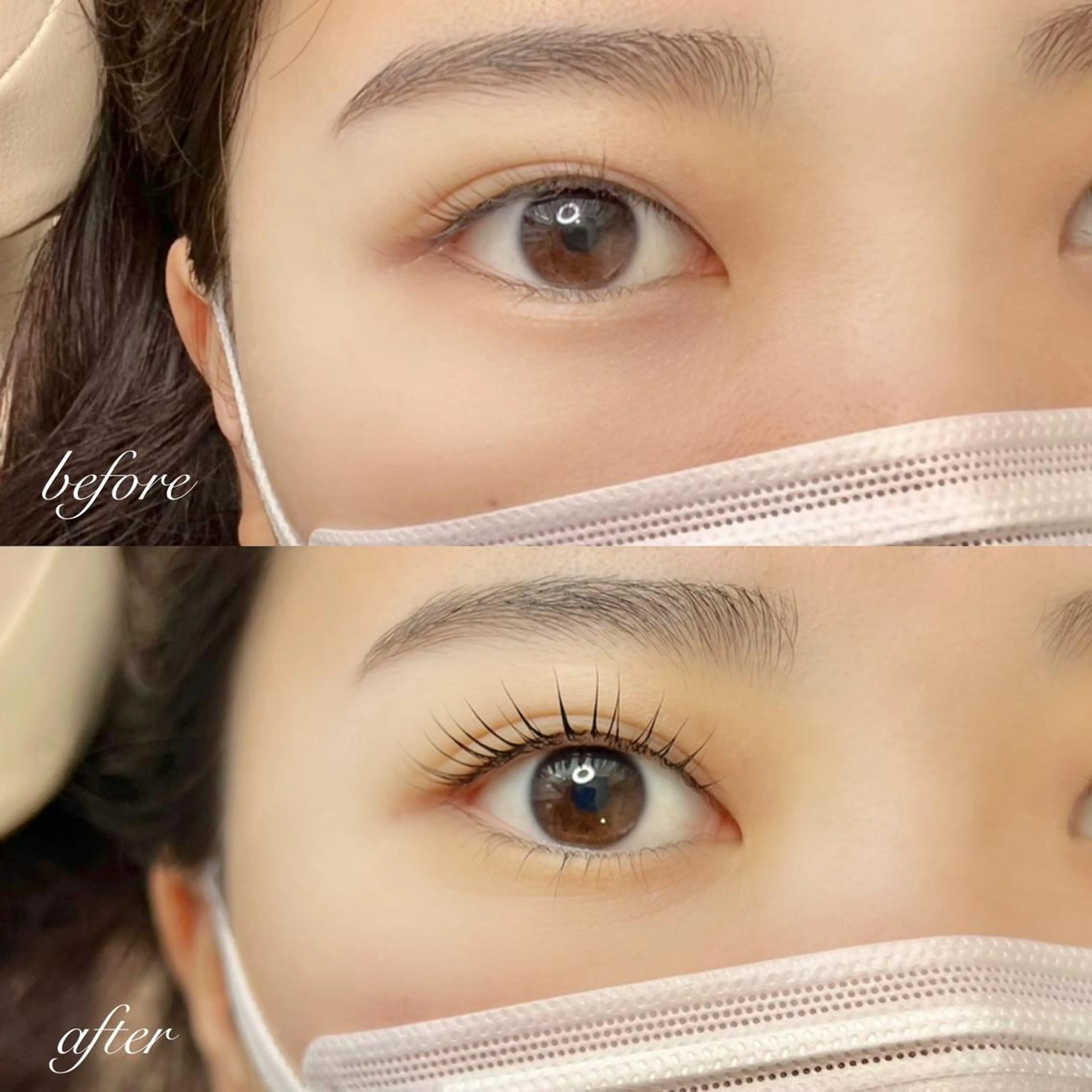 マツエク・マツパ パリジェンヌラッシュリフト ROSANNA 🤍河野のマツエク・マツパデザイン