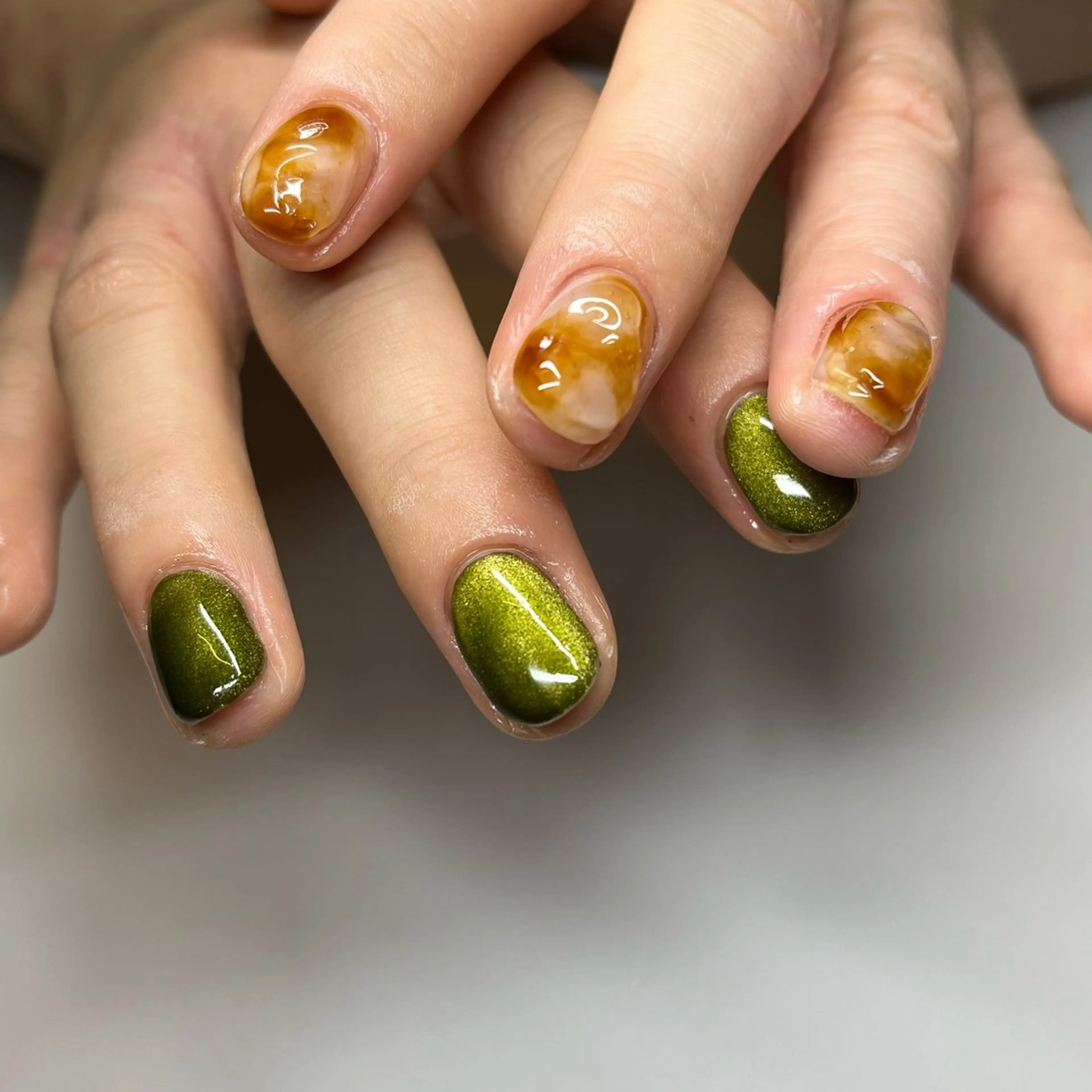 ショート ハンドネイル watabe .のネイルデザイン