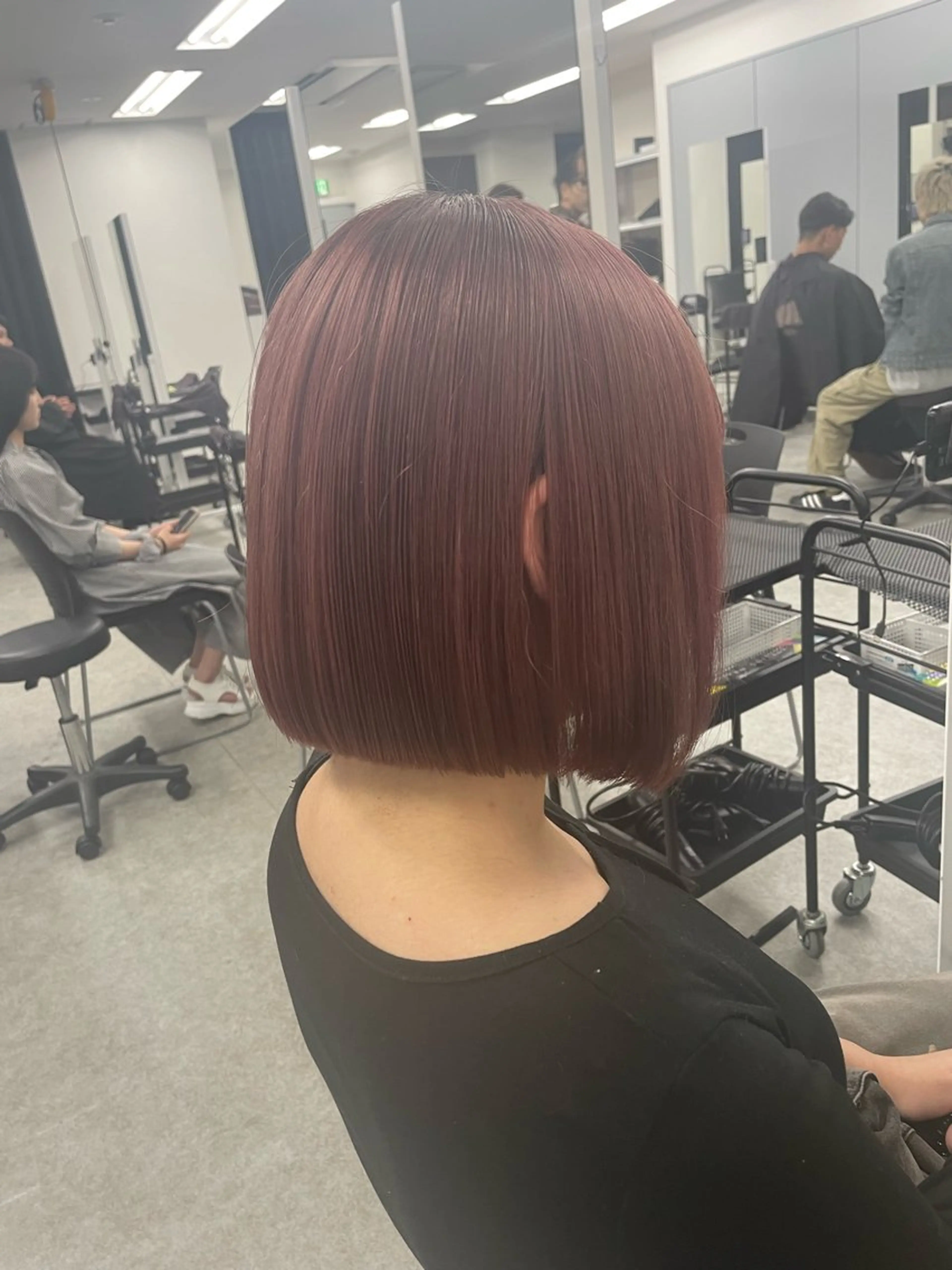 カラー La fith hair　pur茶屋町店所属・momoka/茶屋町 /艶髪カラーのヘアスタイル