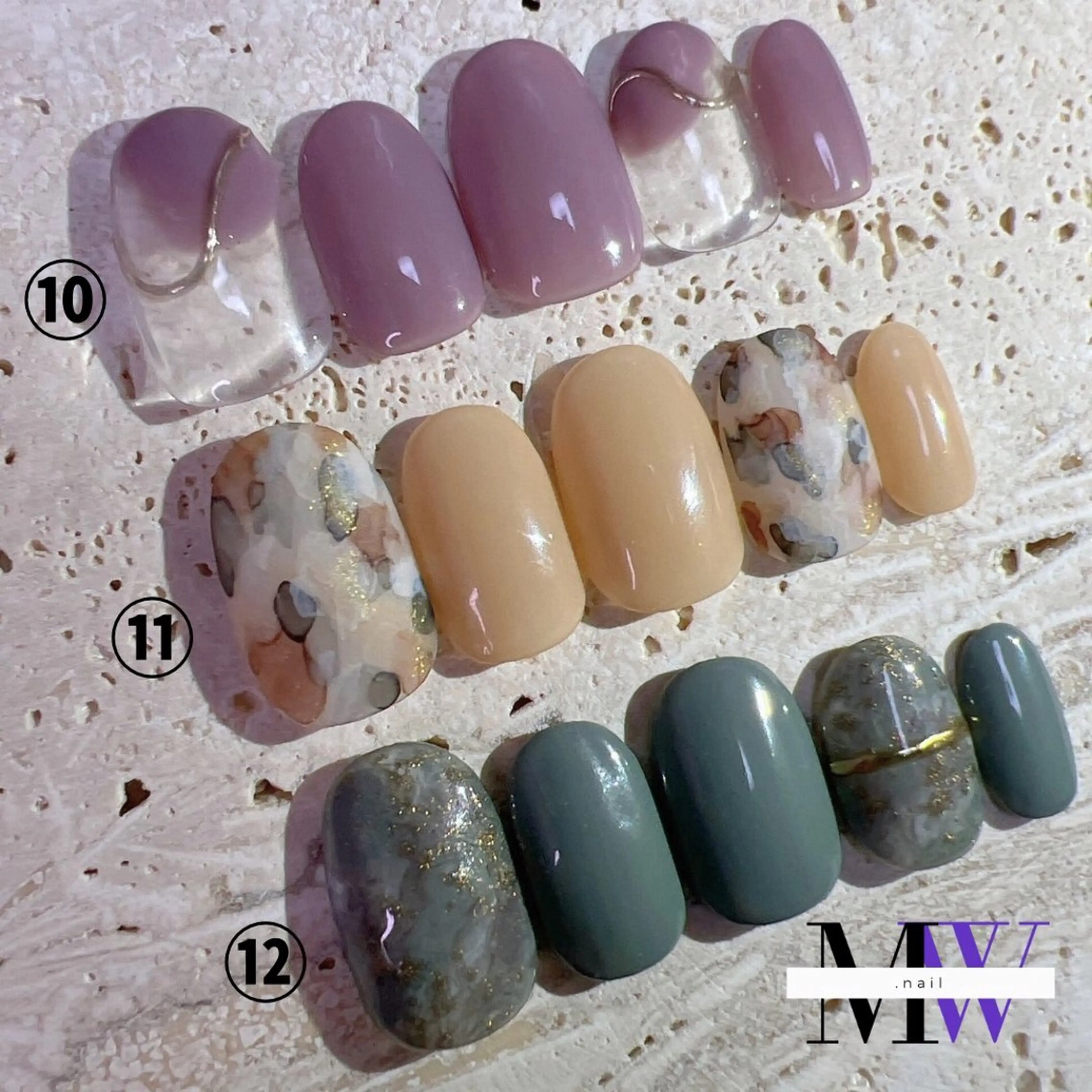 ネイル アートネイル ハンドネイル MW .nailのネイルデザイン