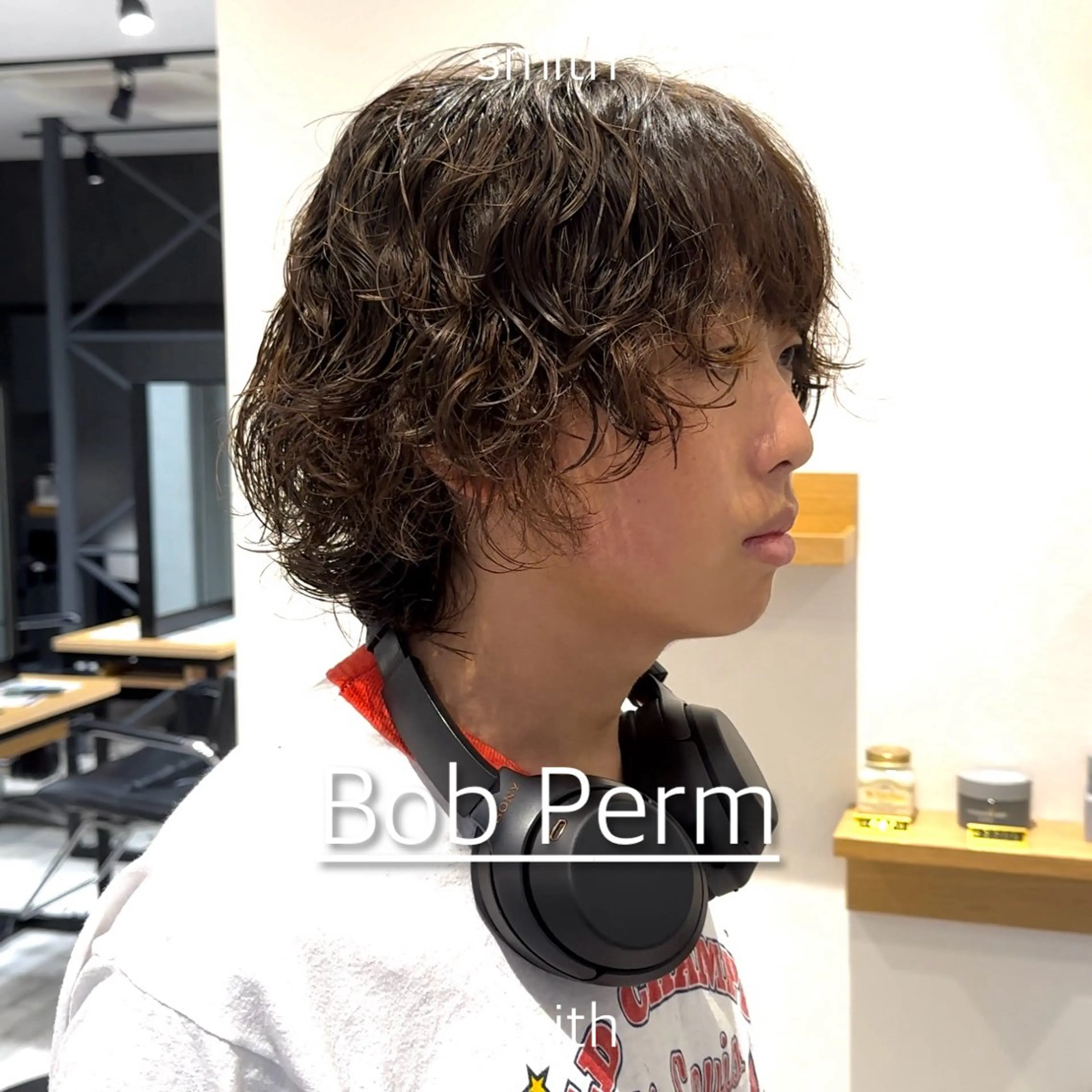 パーマ メンズ メンズパーマ ボブ カット パーマ トリートメント メンズパーマ特化 🌟Gakutoのヘアスタイル