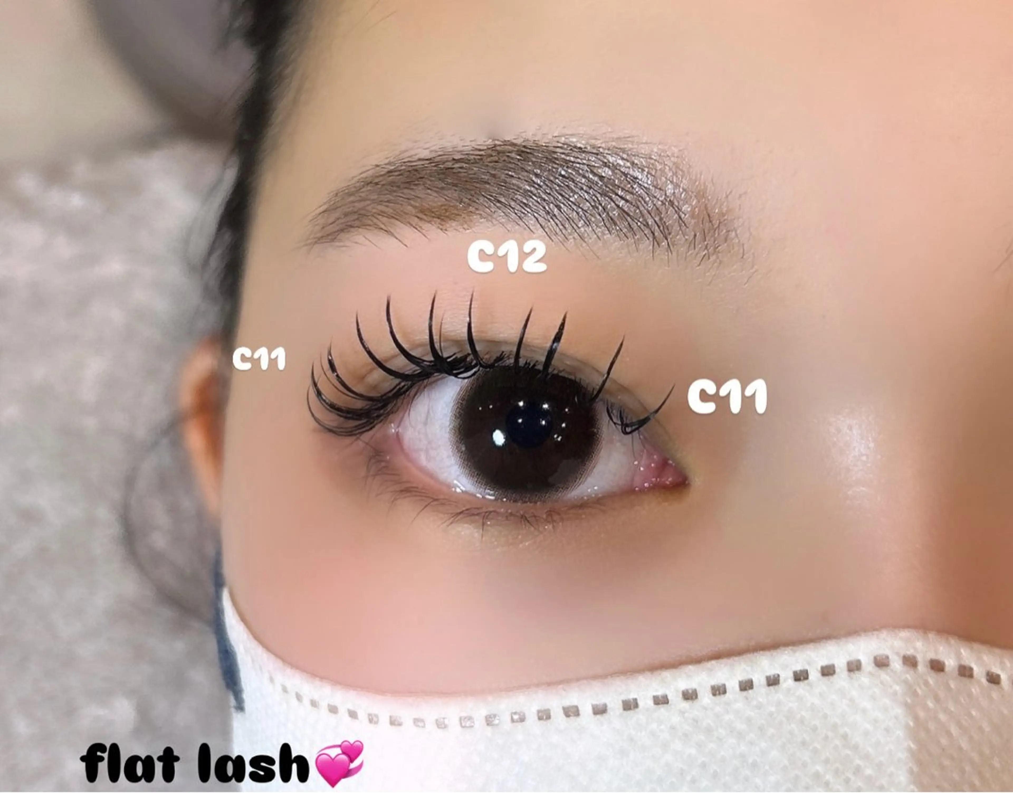 マツエク・マツパ マツエク eyelash Anmut Lunaのマツエク・マツパデザイン