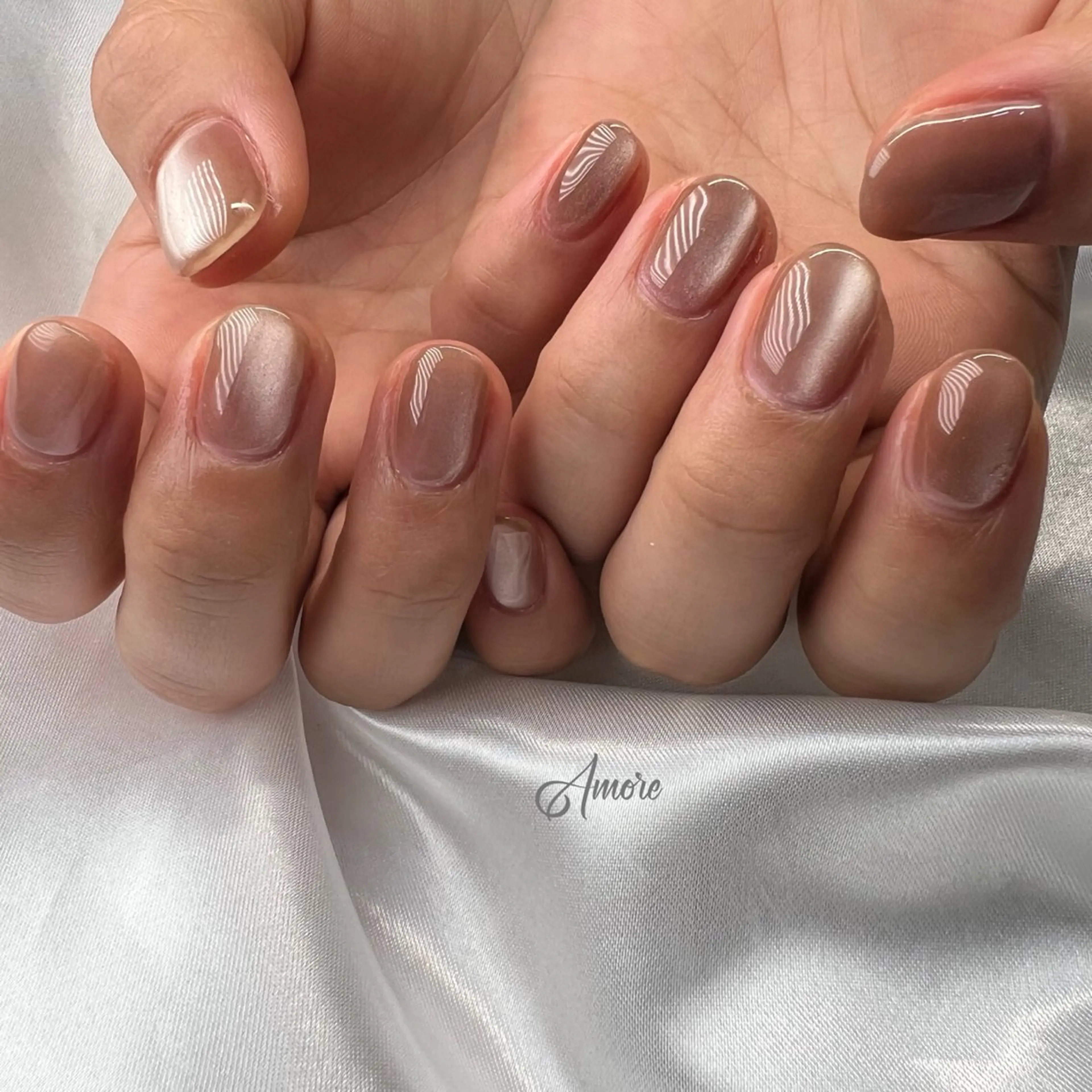 ネイル ジェルネイル キラキラネイル 韓国ネイル パラジェル You kyehwaのネイルデザイン