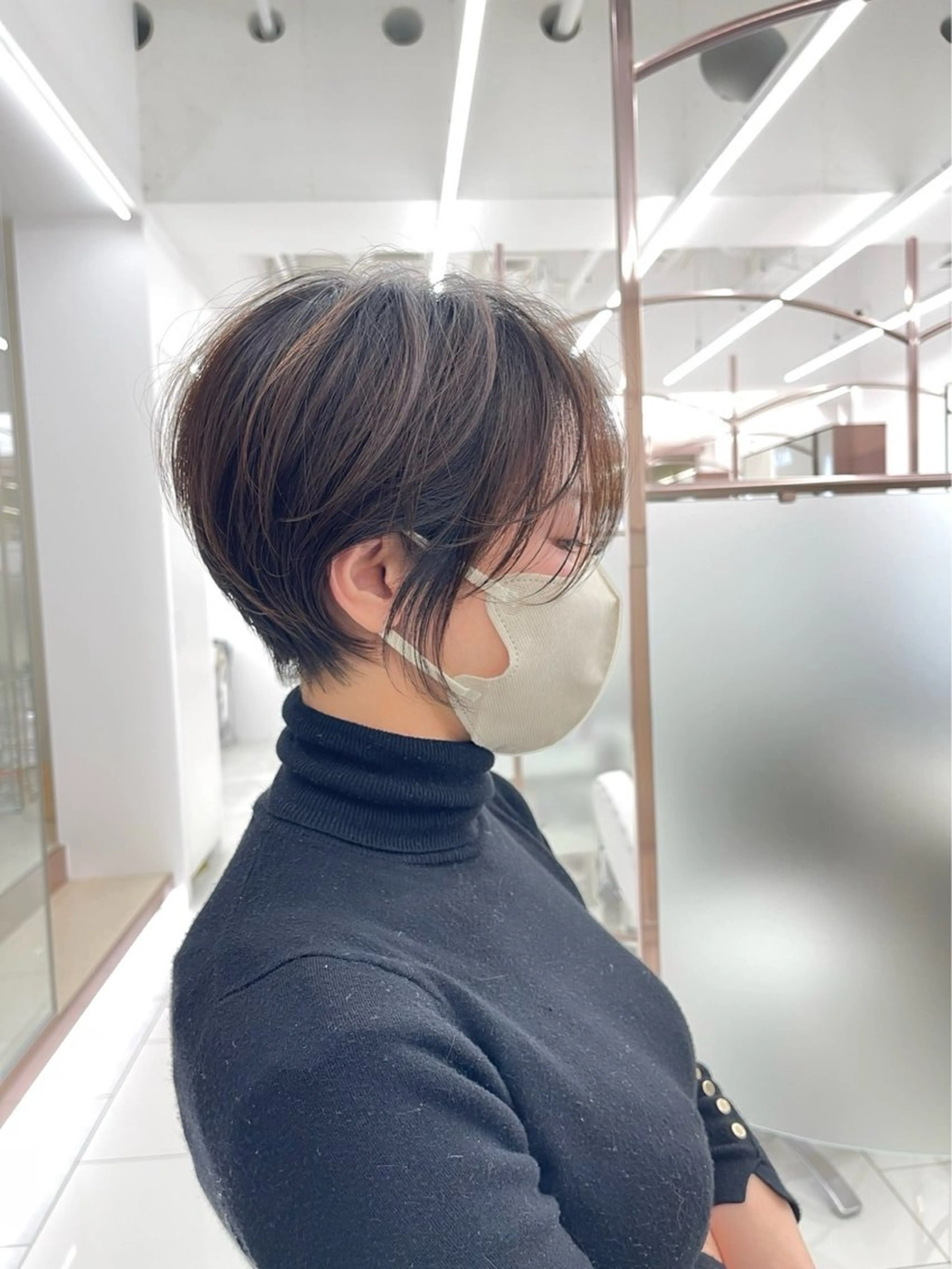 ショート ショートヘア 11万フォロワー 浜田貫太郎✨️のヘアスタイル