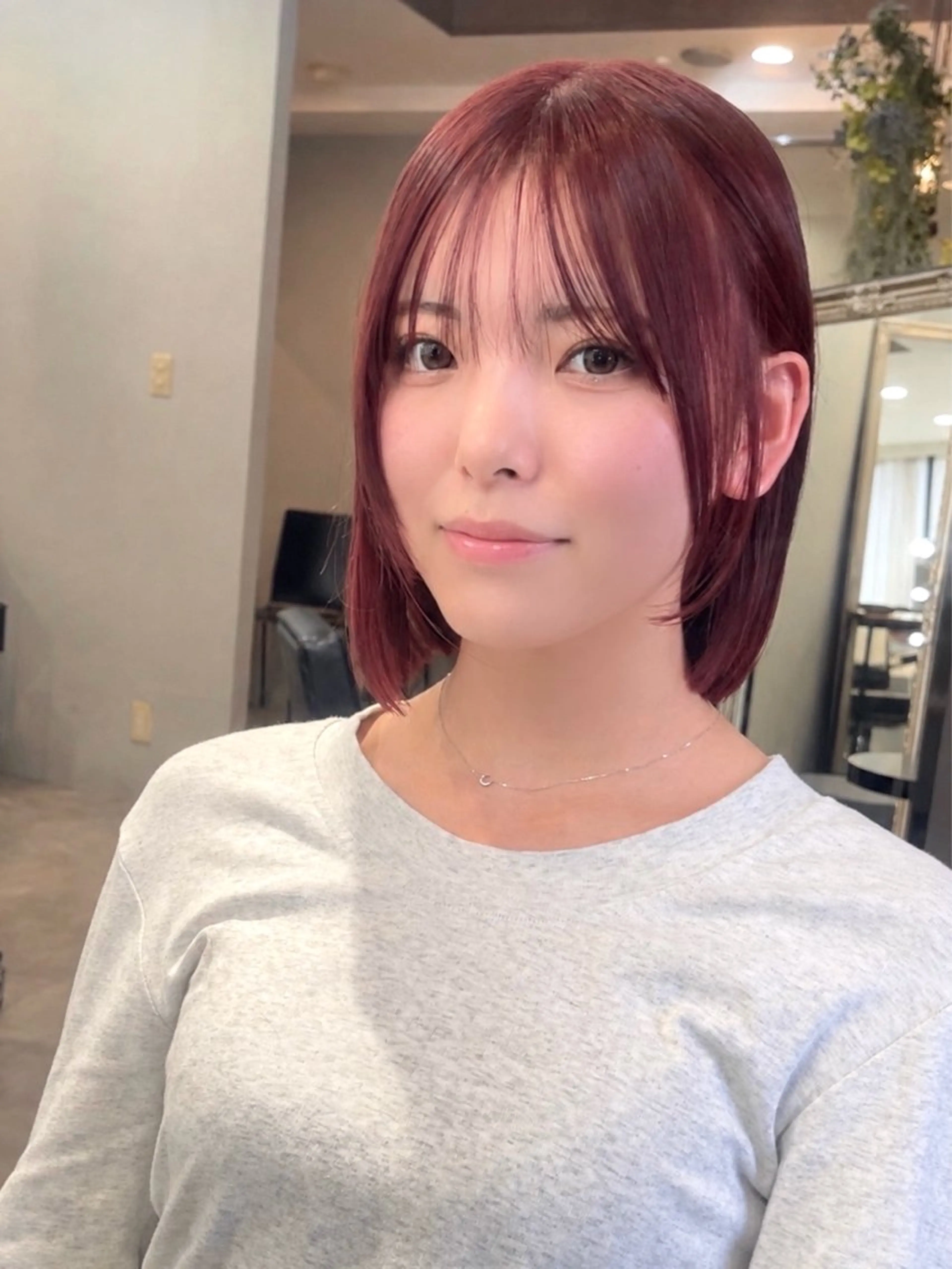 ショート カラー YUSUKE レイヤーカットカラーのヘアスタイル