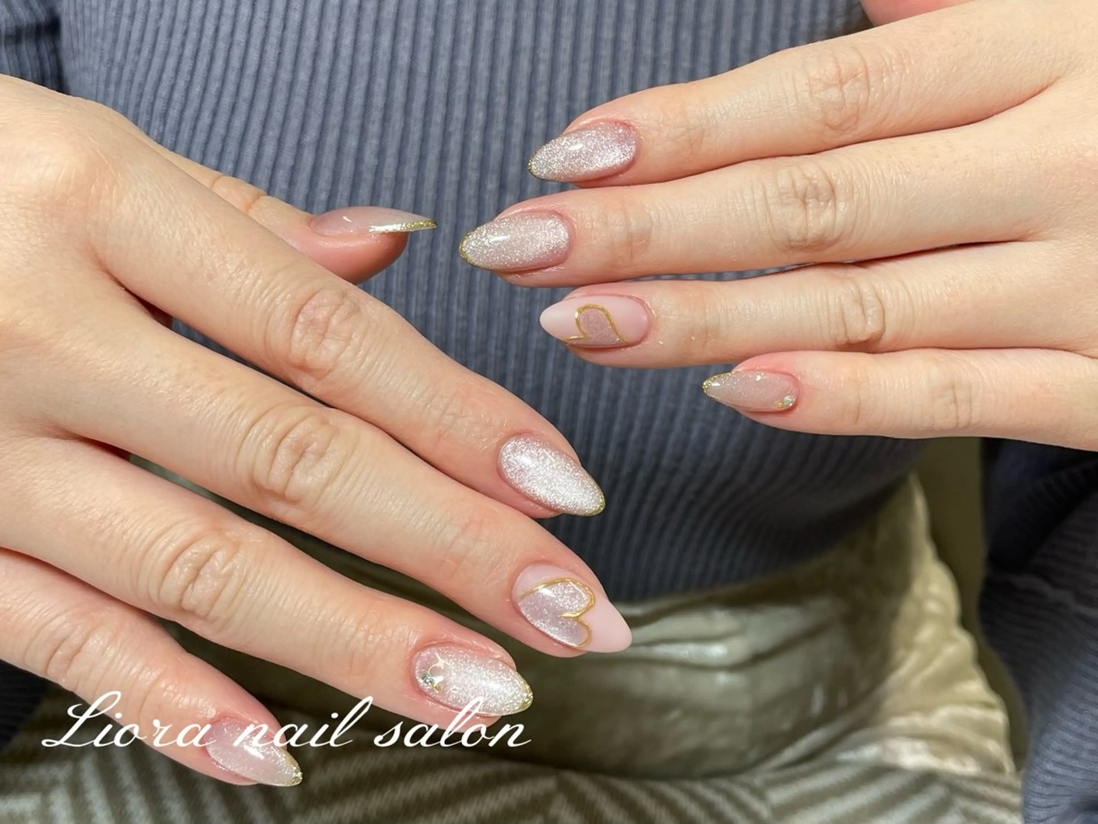 ネイル チークネイル フットネイル フレンチネイル ジェルネイル ガーリー ハンドネイル Liora nail スカルプ専門店のネイルデザイン