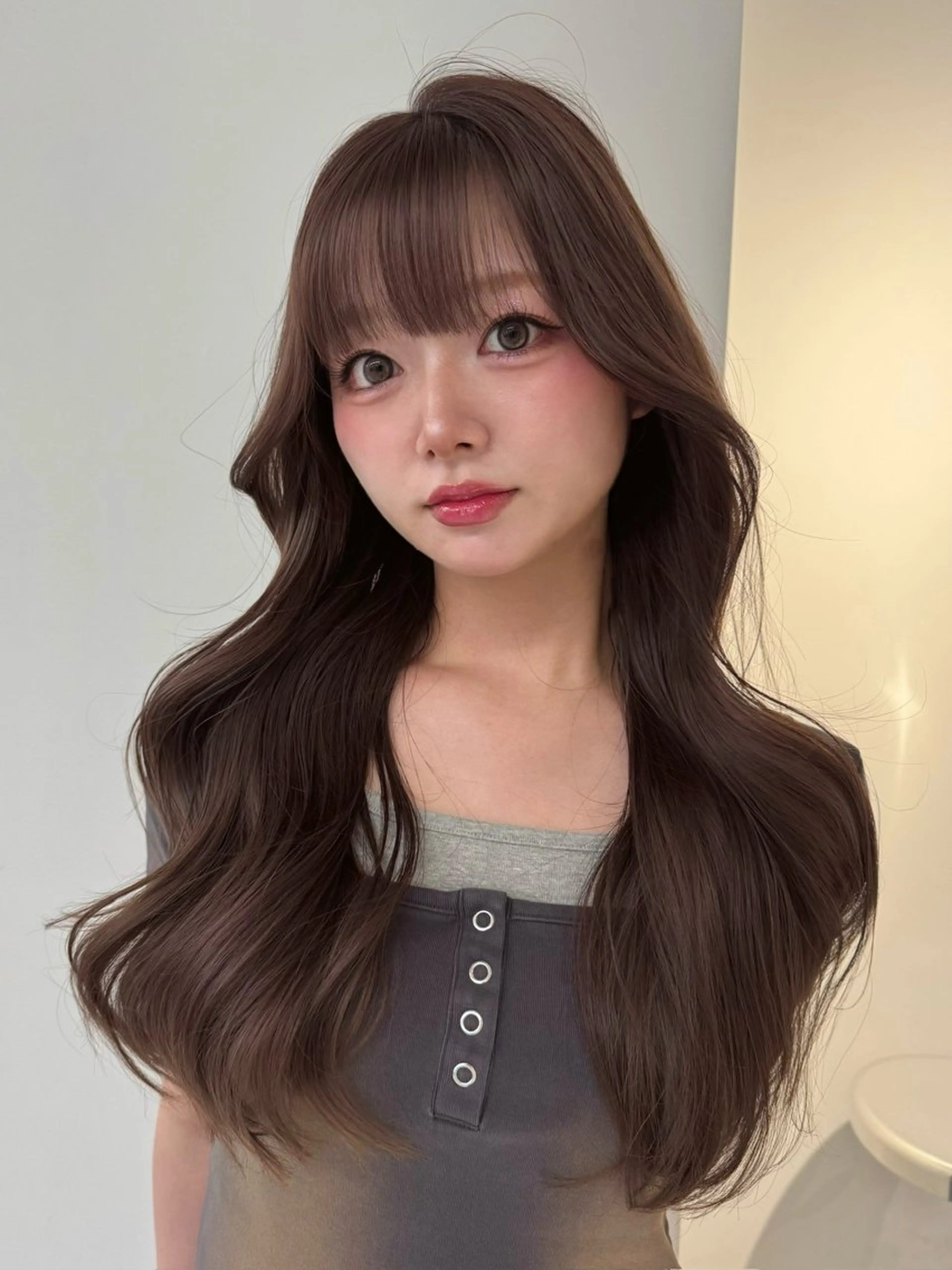 ロング カラー カット ヘアカラー トリートメント ヘアセット Rita/髪質改善 /透明感カラーのヘアスタイル