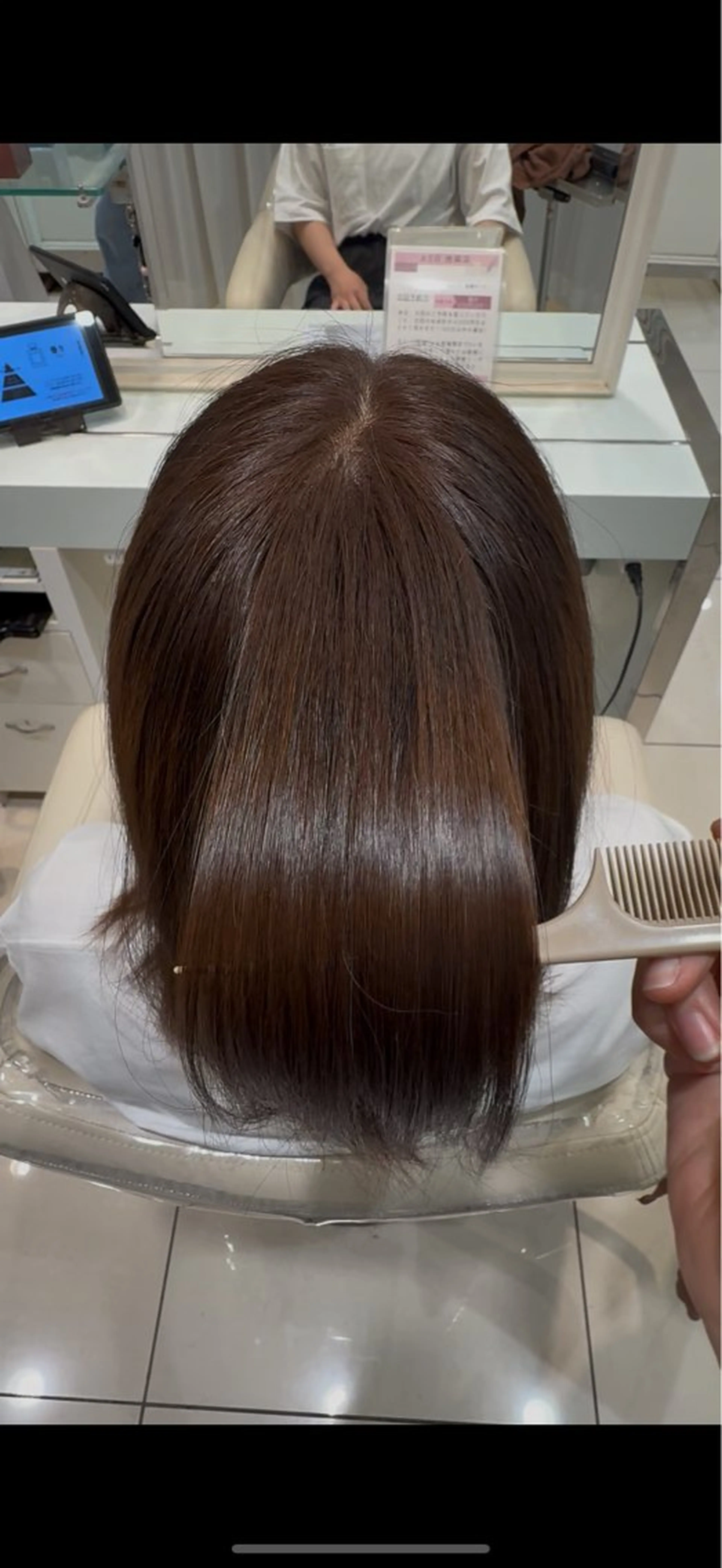 【垢抜け透明感🫧】ブリーチなしワンカラー🎀꙳.*の写真