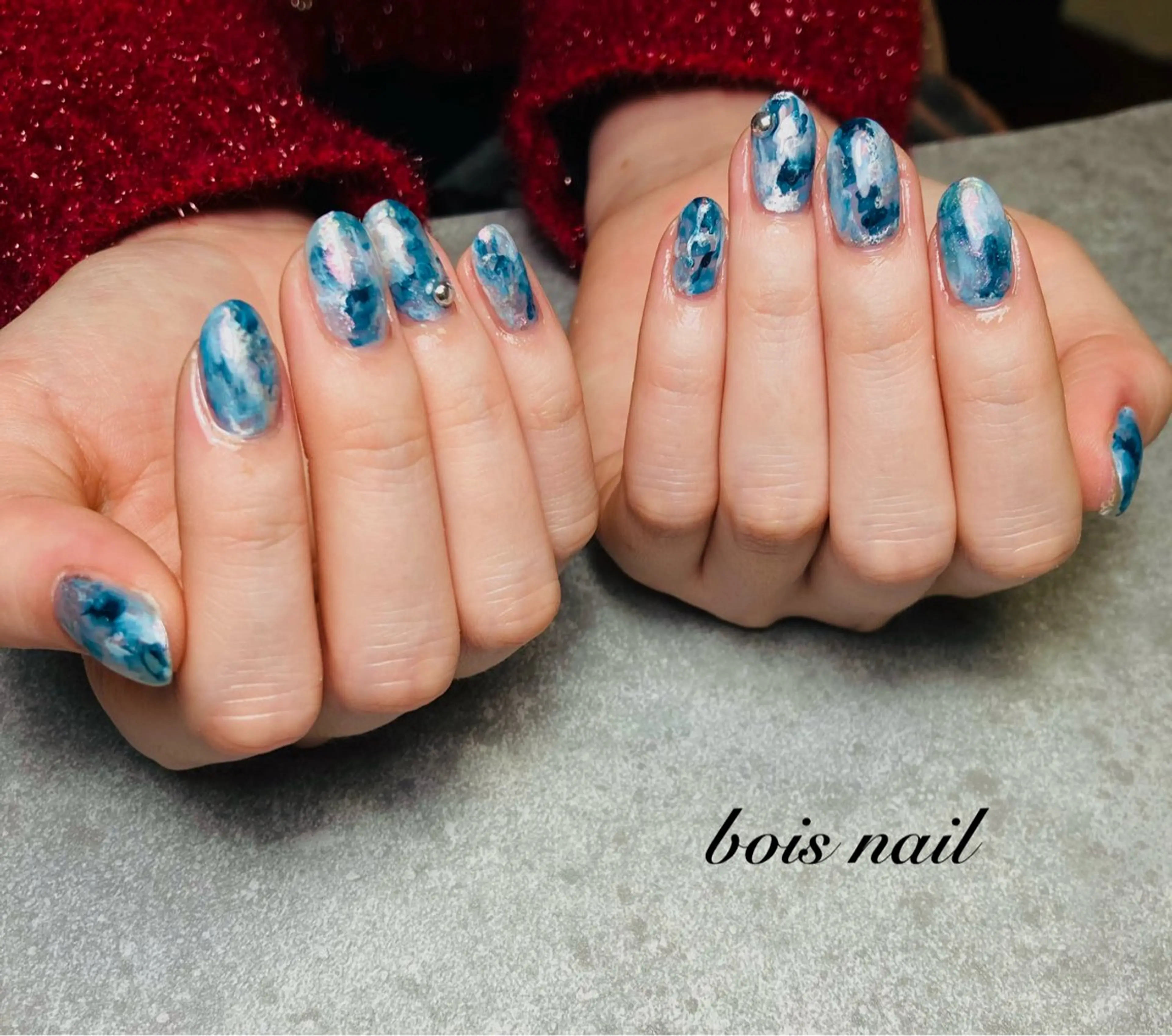 ネイル ハンドネイル bois nail ボワネイル北巽のネイルデザイン
