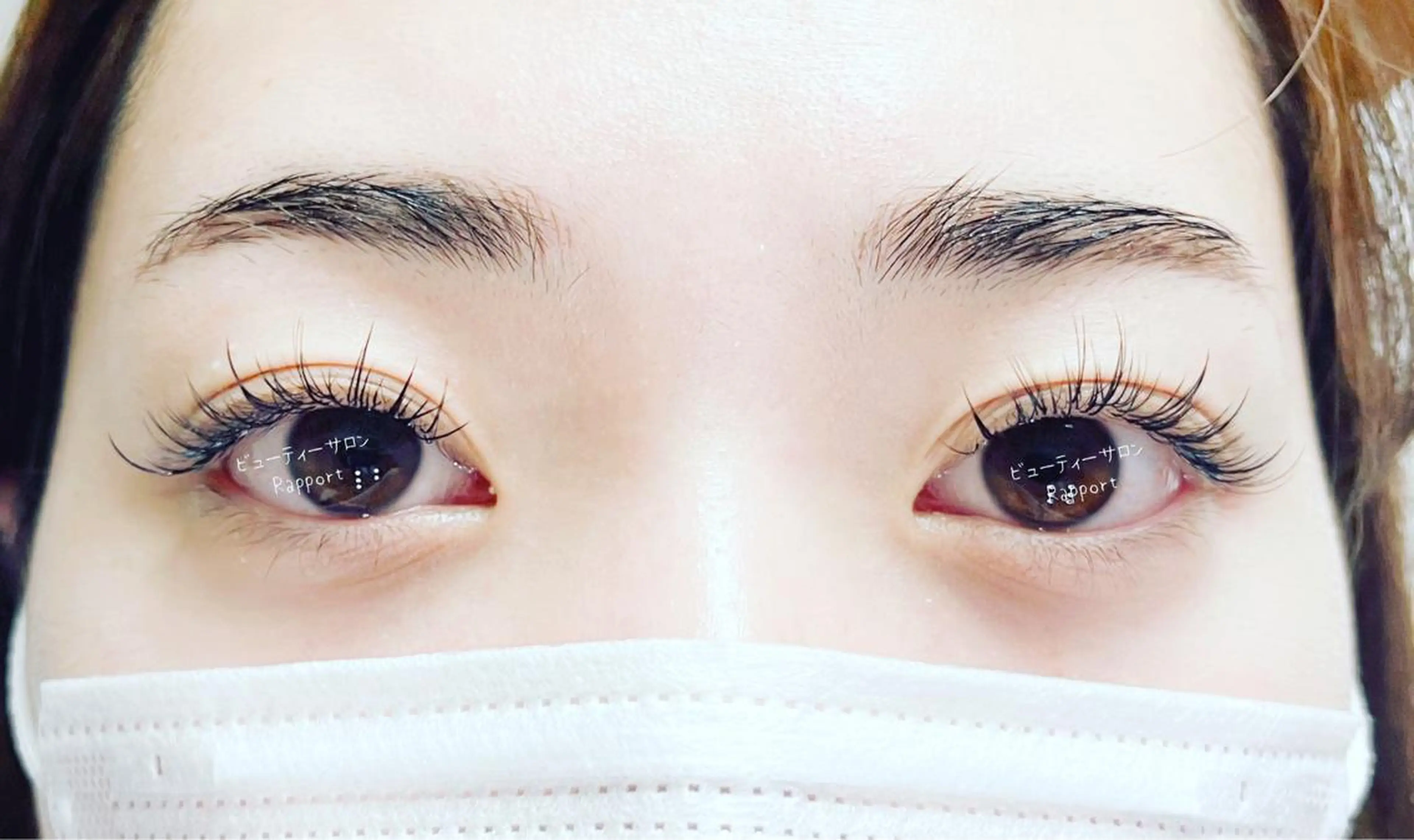 マツエク・マツパ Cカール ボリュームラッシュ ワンホンマツエク マツエク ビューティーサロン✨ Rapport✨のマツエク・マツパデザイン