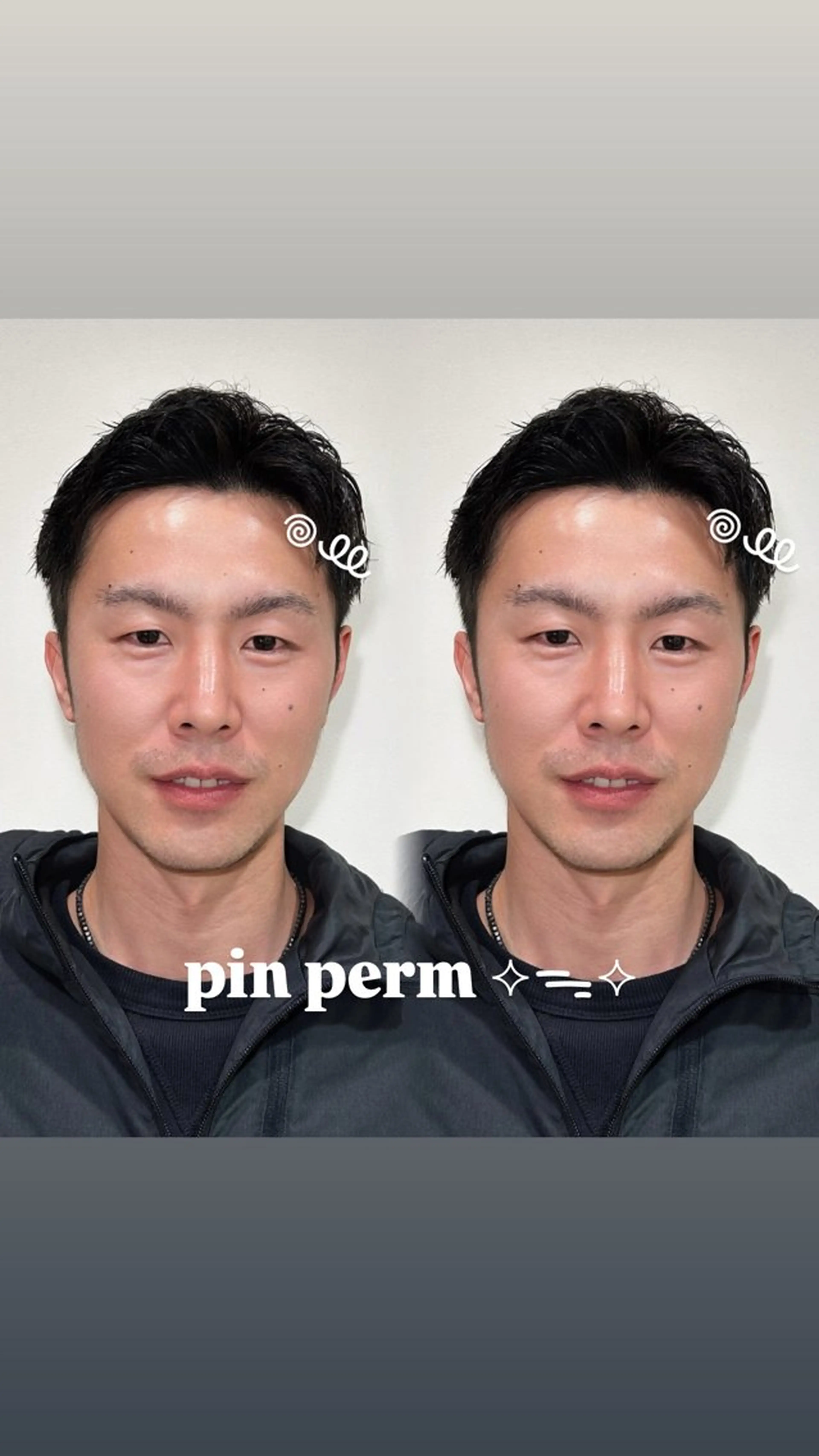 ショート パーマ カット パーマ 透明感カラー×レイヤ ー🧊横田 冴のヘアスタイル