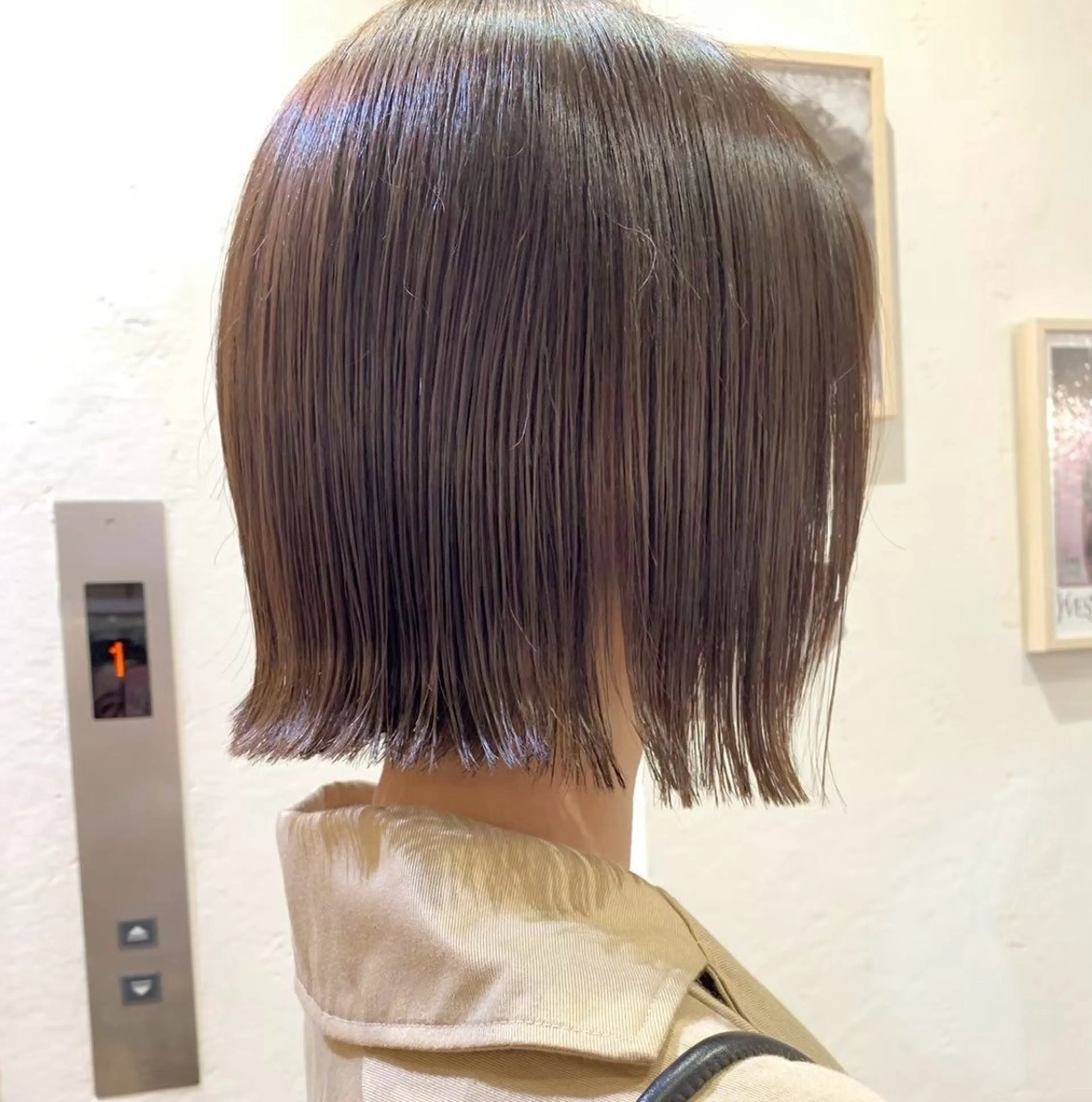 ミディアム ともき《ショート・ ボブ✨》銀座🩶のヘアスタイル