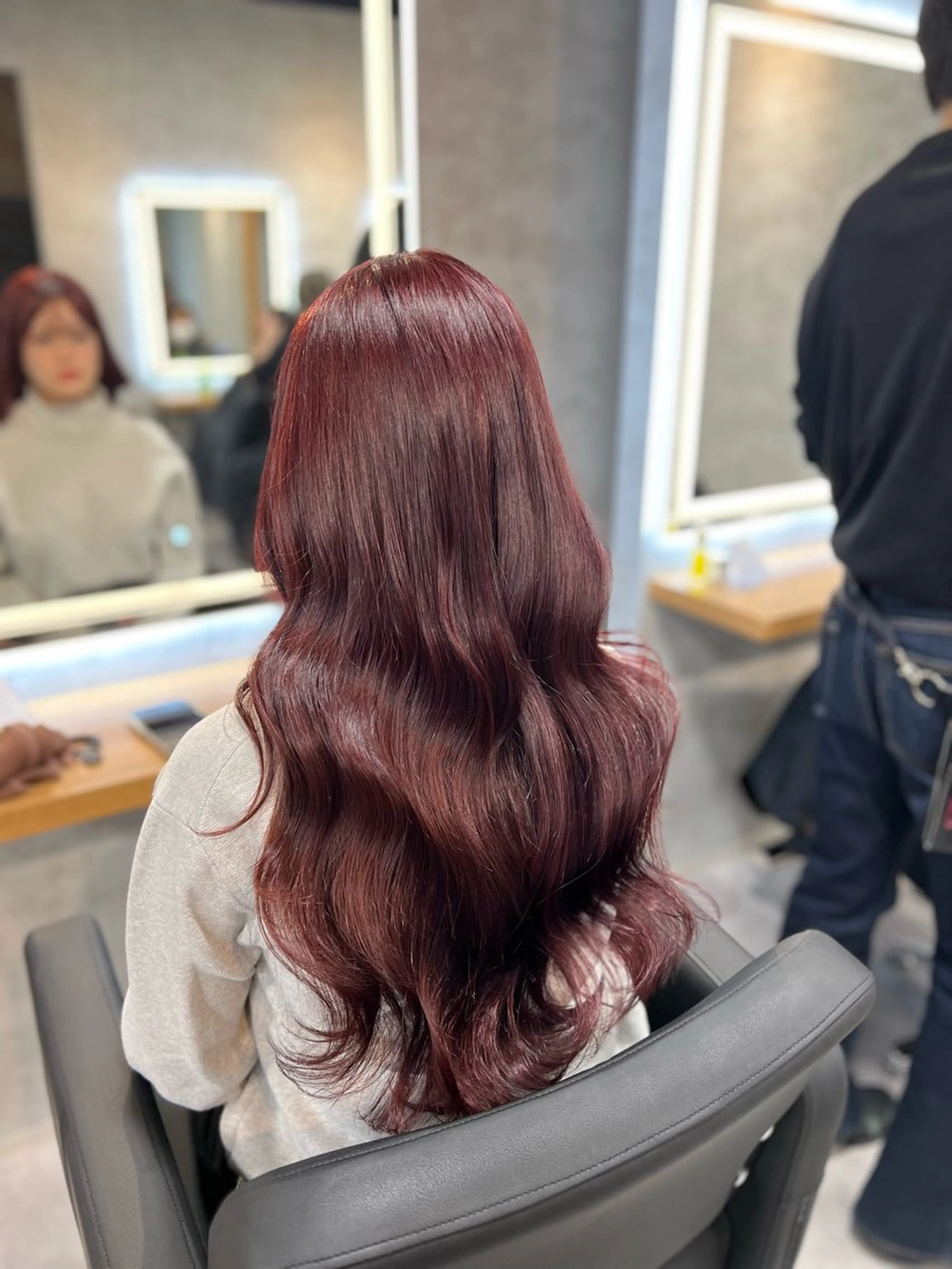 ロング カラー 💖札幌カラー 指名No.1💖玲奈のヘアスタイル